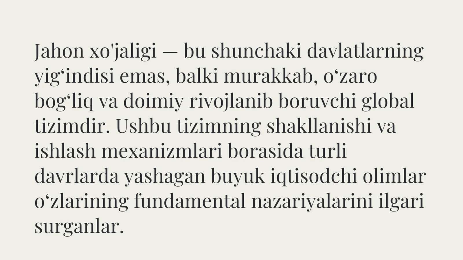 Mutloq ustunlik nazaroyasi 2