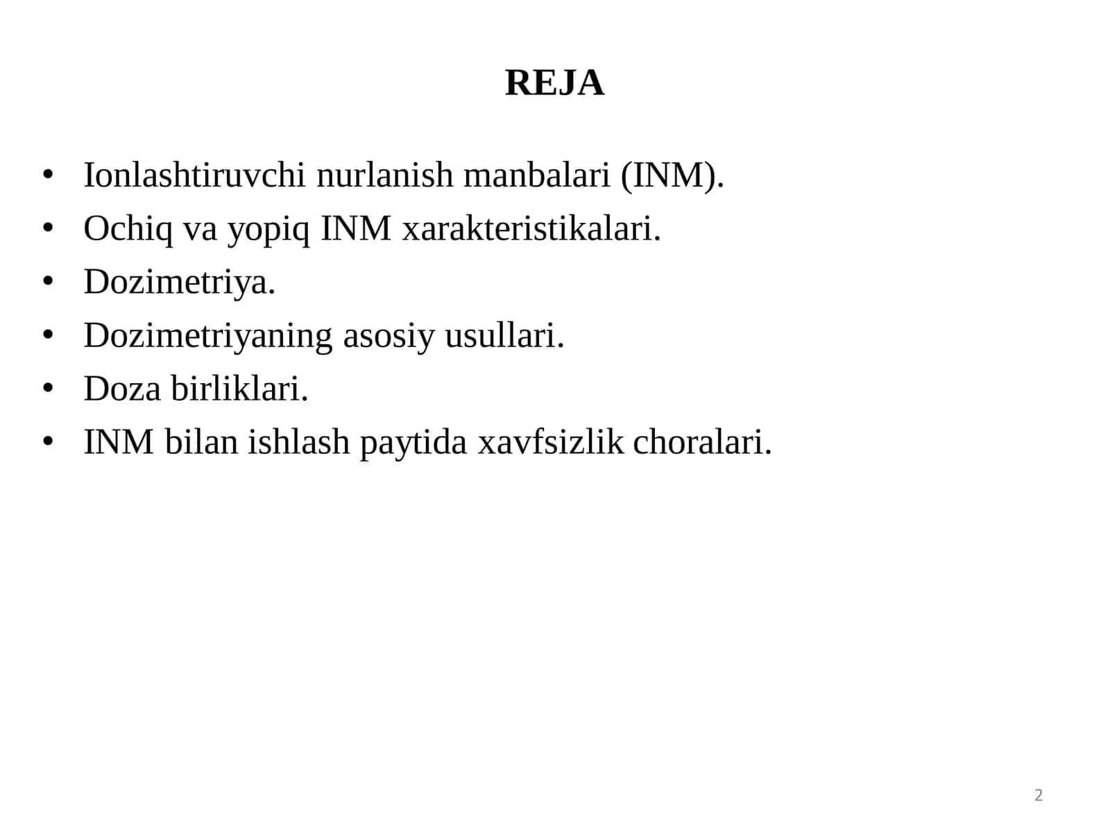 Ionlashtiruvchi nurlanish 2