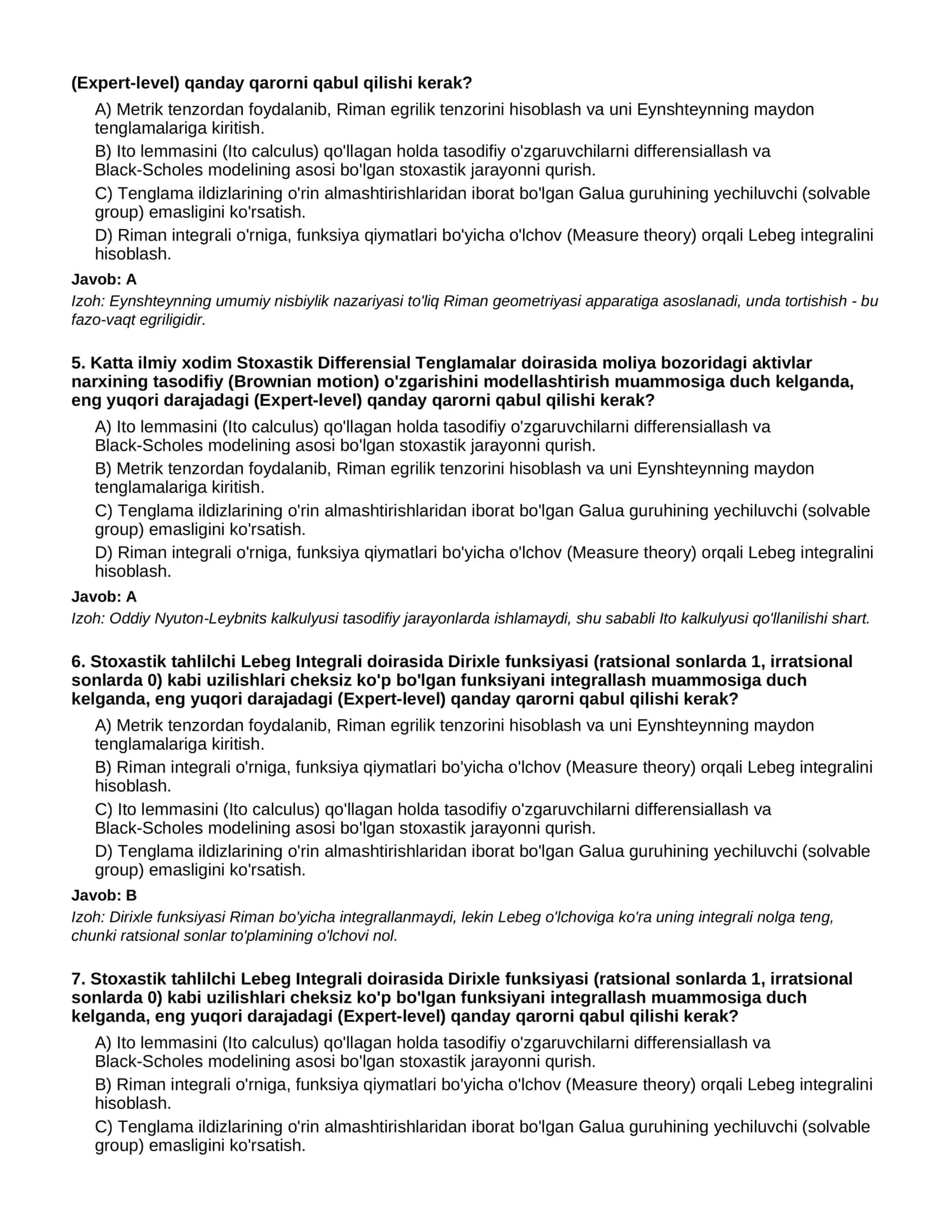 MATEMATIKA MILLIY VA XALQARO SERTIFIKATLARI 2 QISM 2