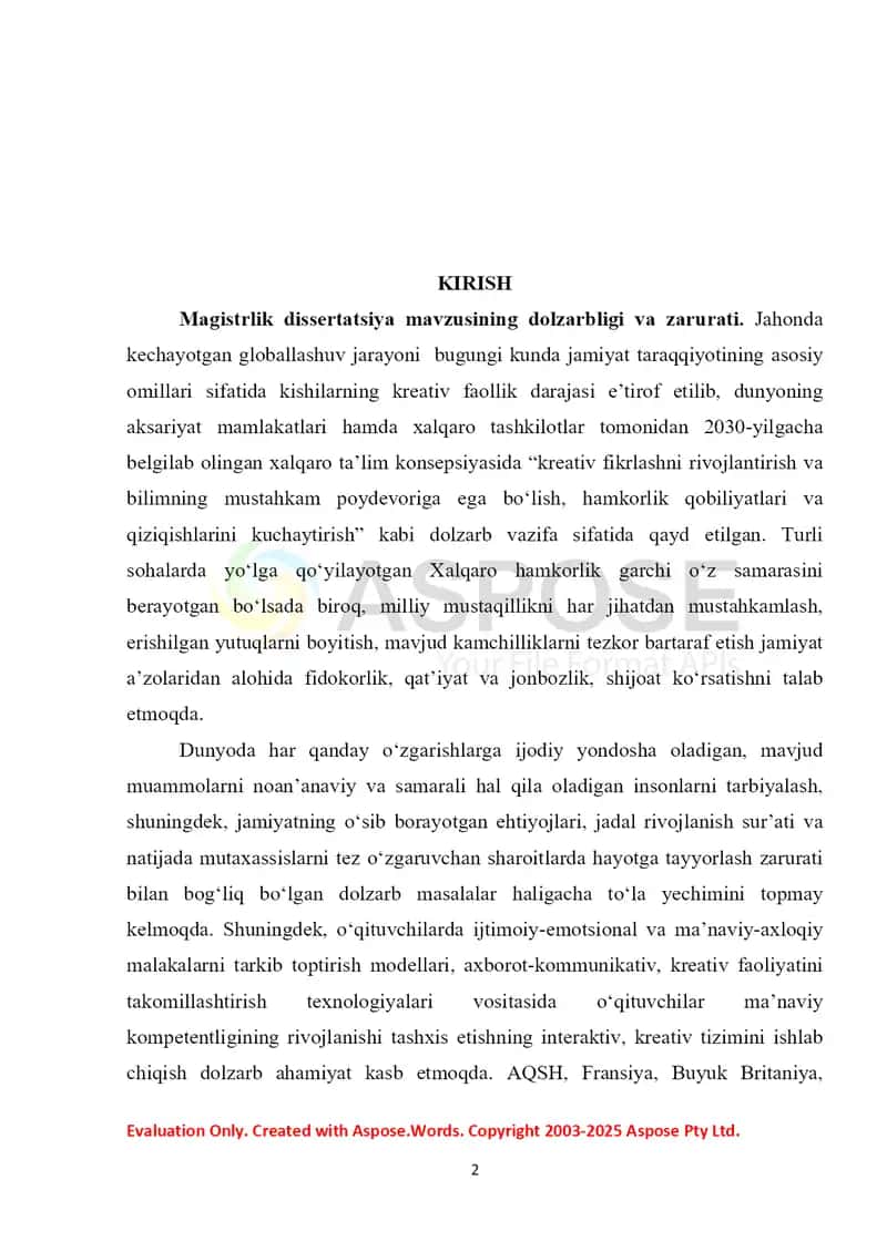 BОSHLANGʻICH SINF ОʻQUVCHILARINING KREATIV FIKRLASHINI RIVОJLANTIRISH 2