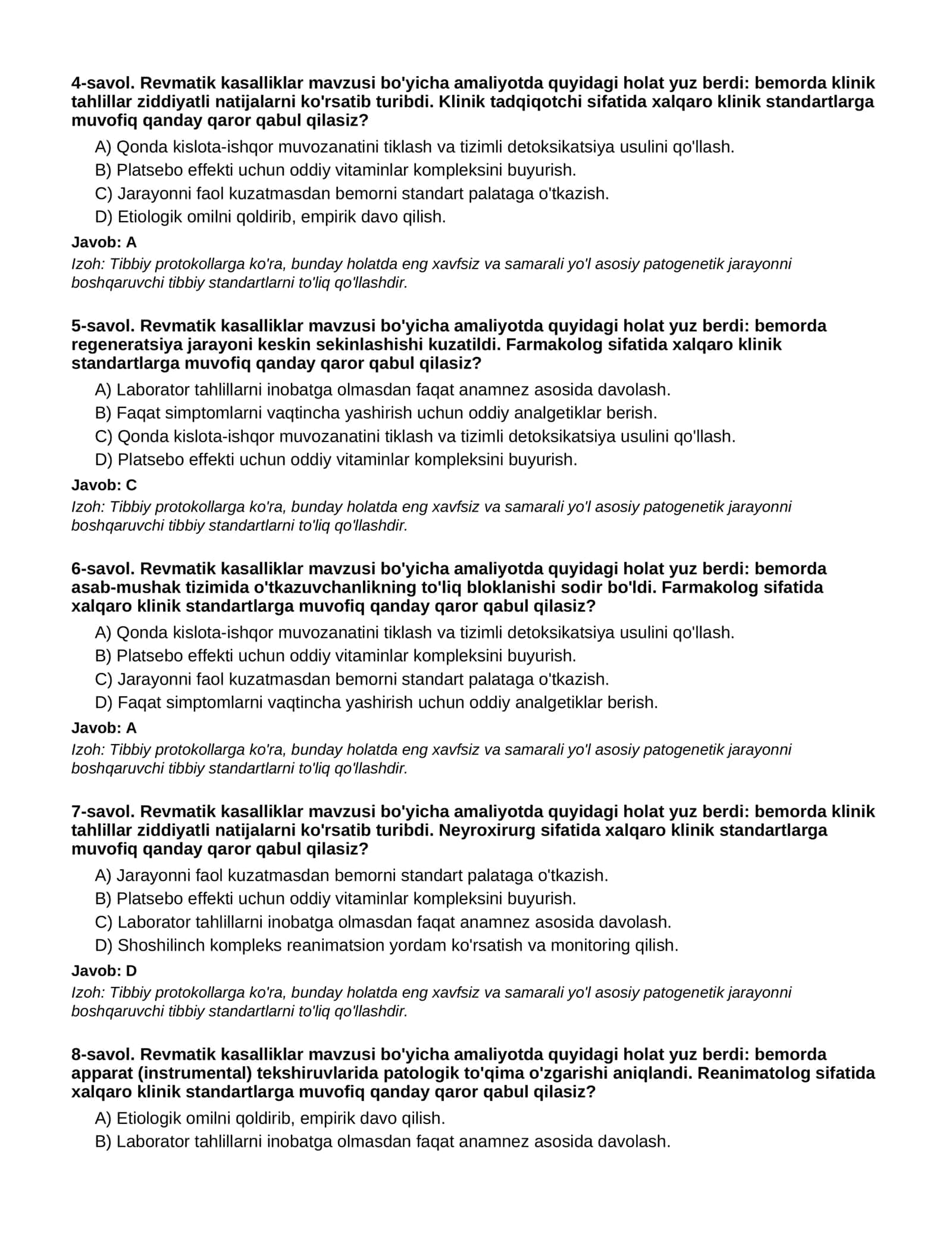REVMATIK KASALLIKLAR - 2-QISM 2