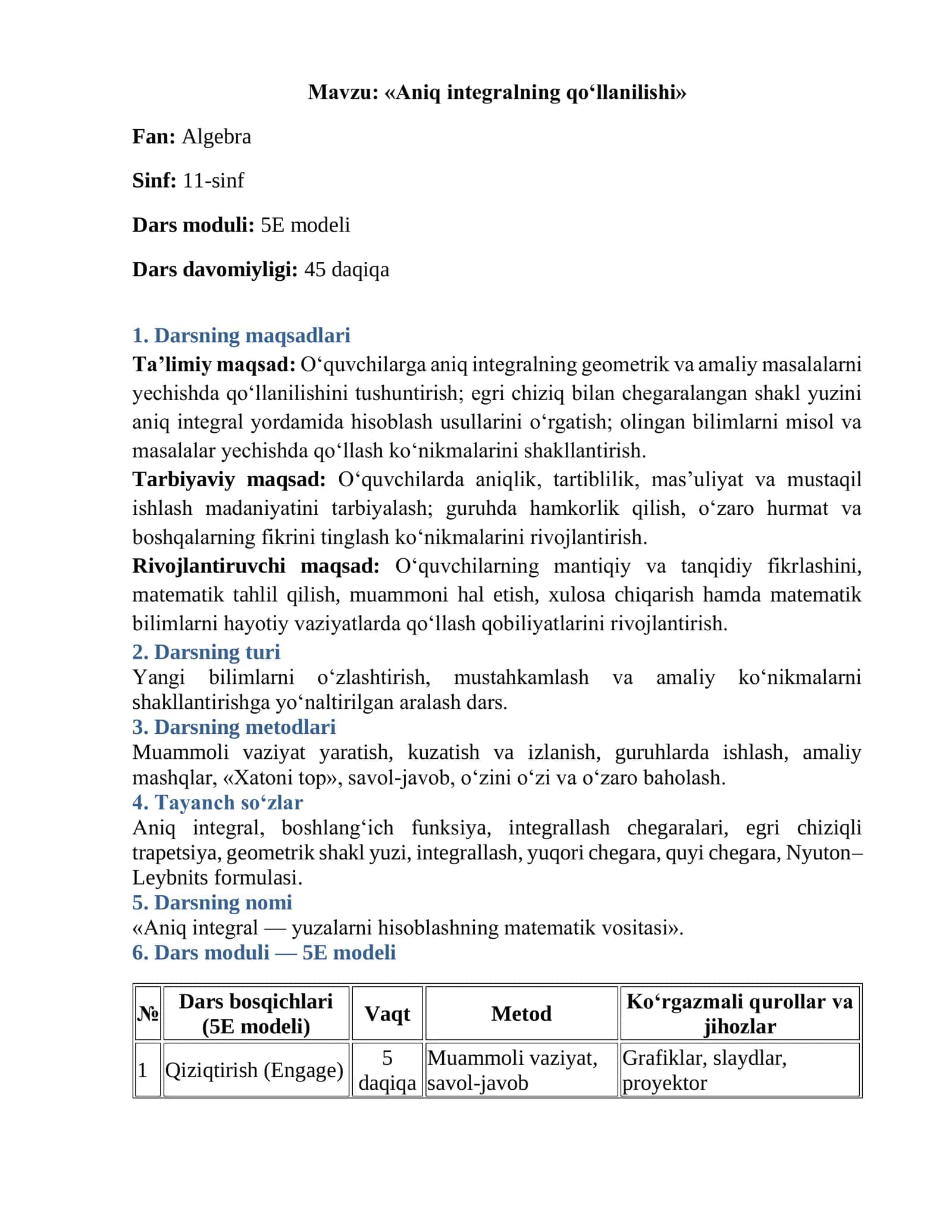 Aniq integralning qo‘llanilishi 2