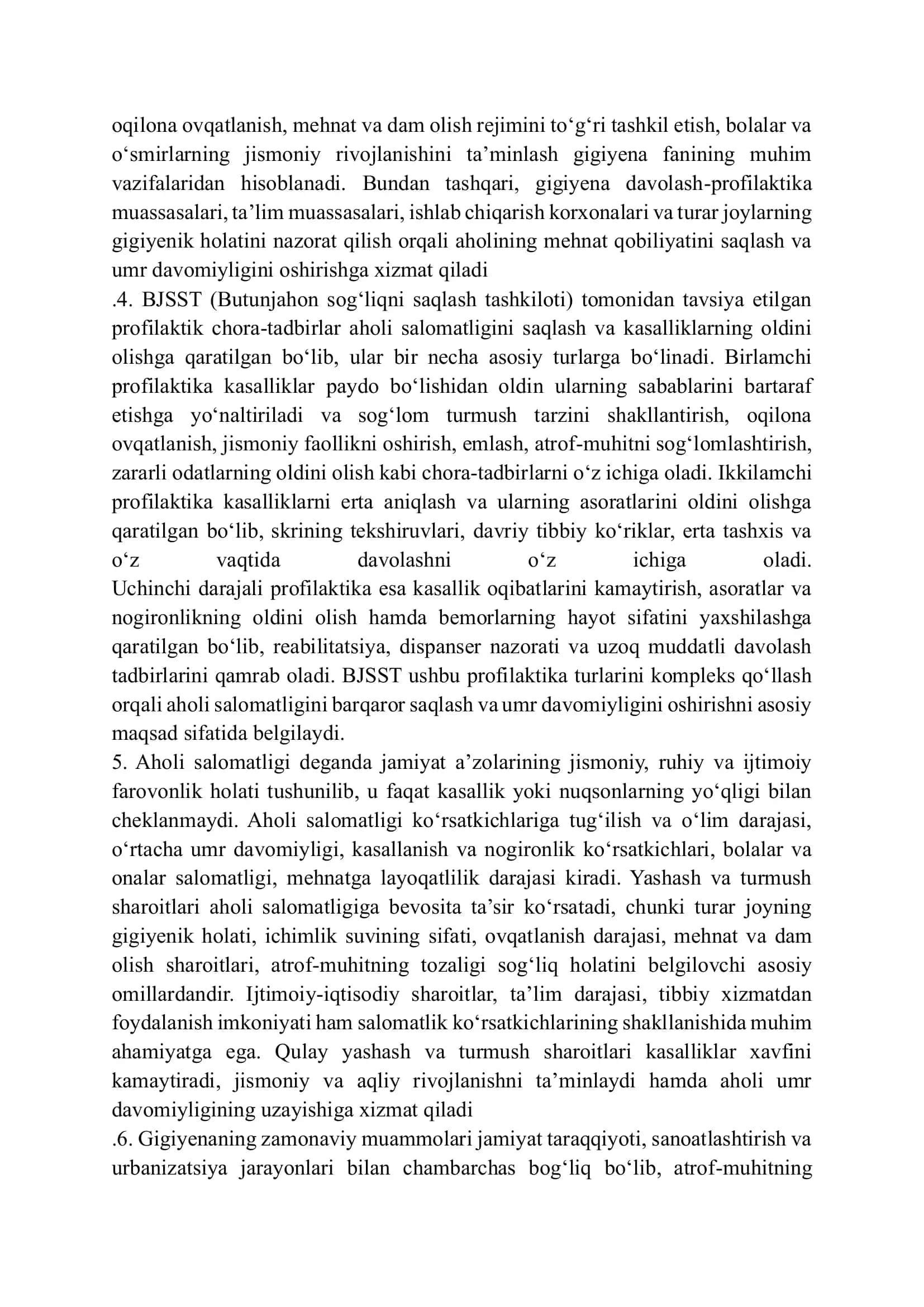 Gigiyena fan sifatida tibbiyot 2