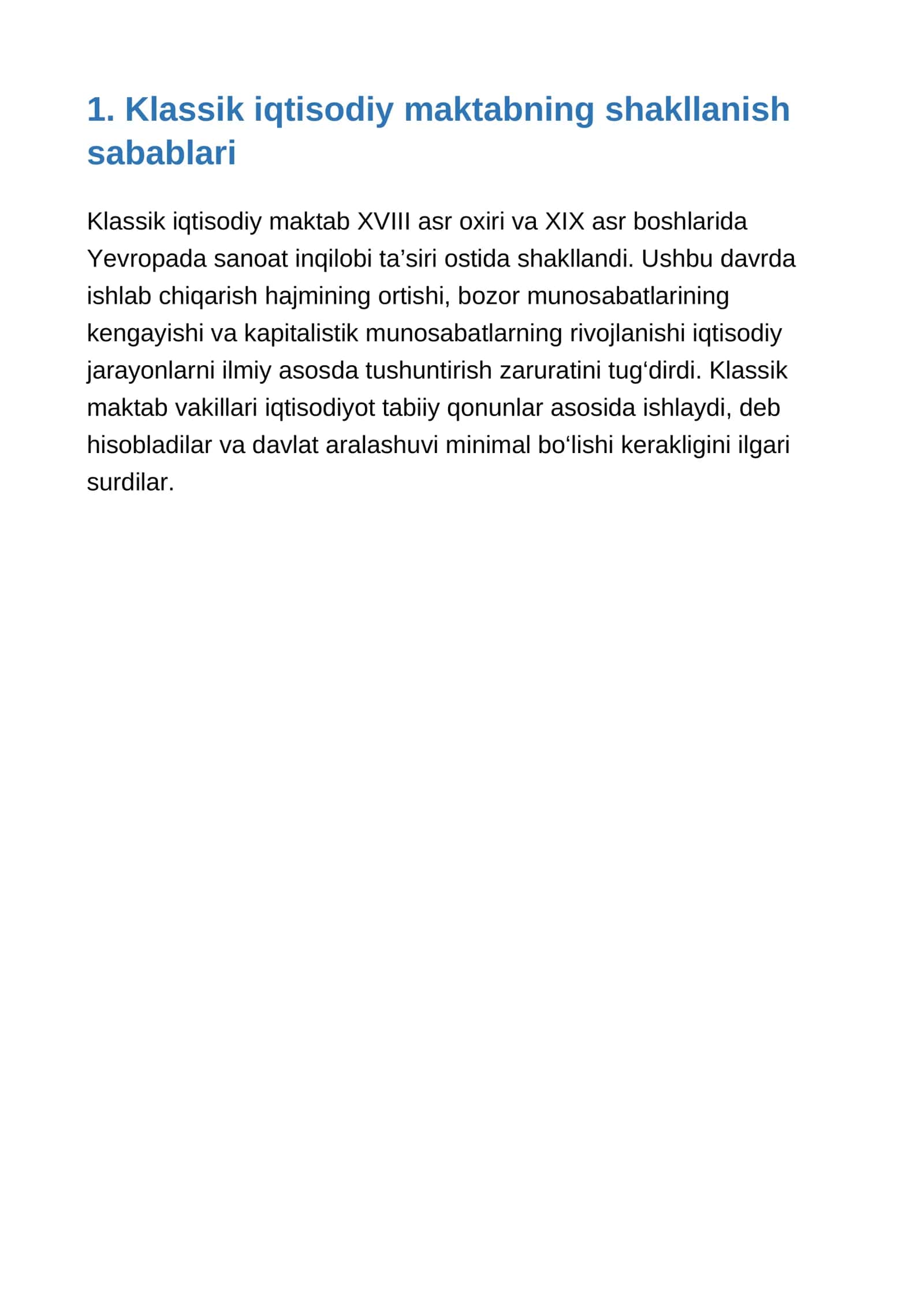 Adam Smit va David Rikardo iqtisodiy ta’limotlari 2