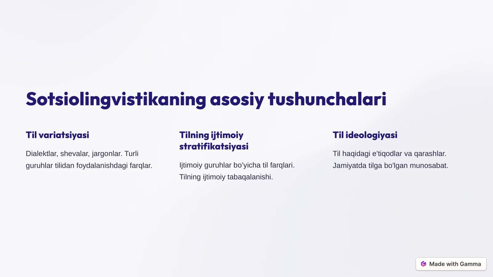 Muloqot va murojaatning  sotsiolingvistik jihatlari 2