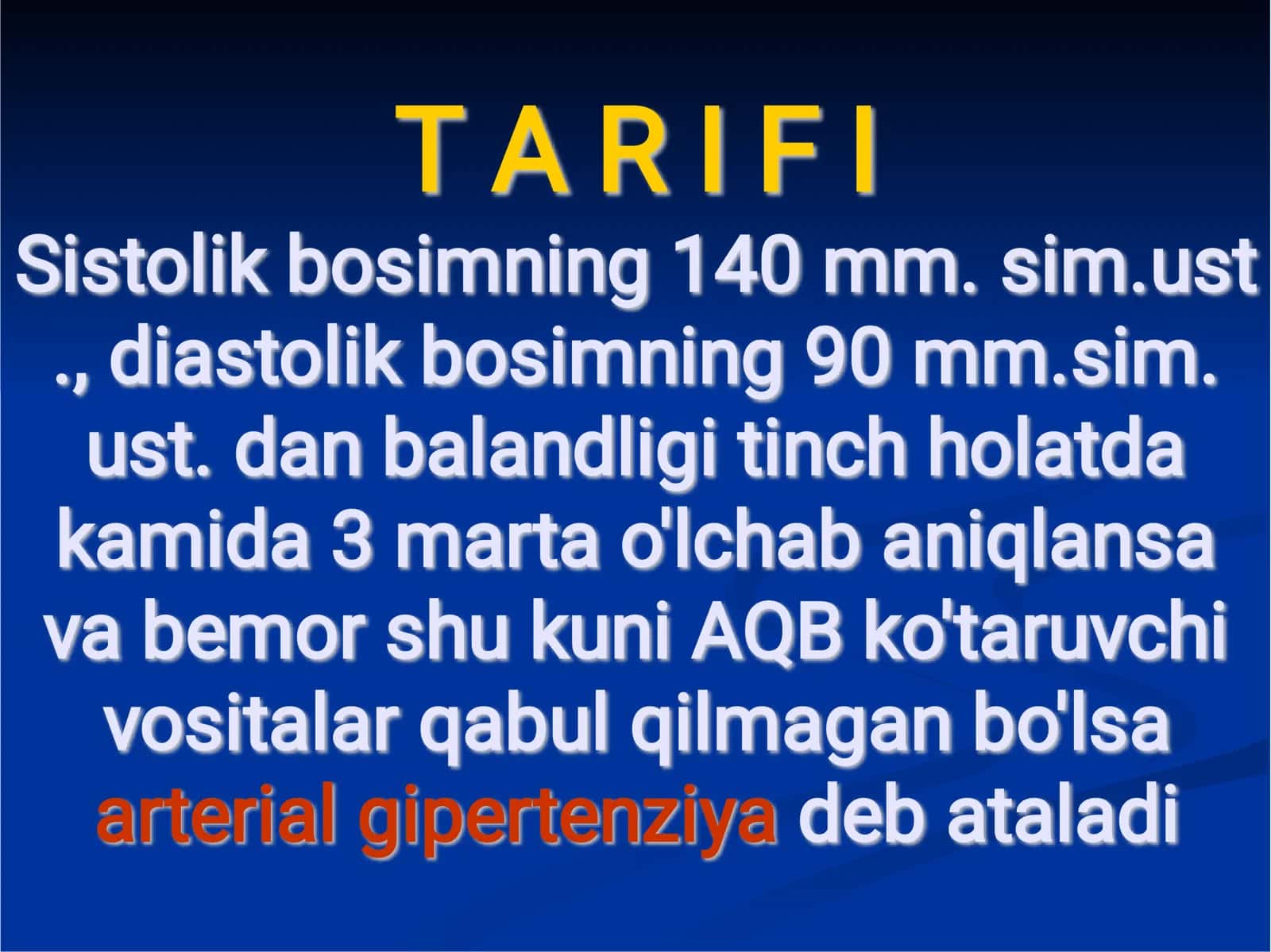 Gipertoniya kasaligi 2