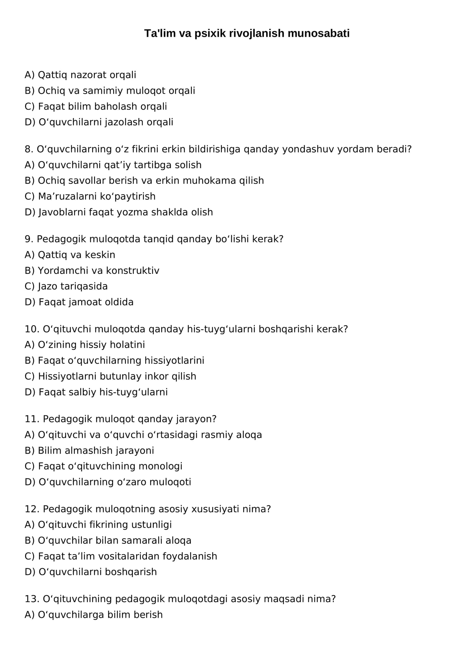 Pedagogik muloqotning xususiyati 2