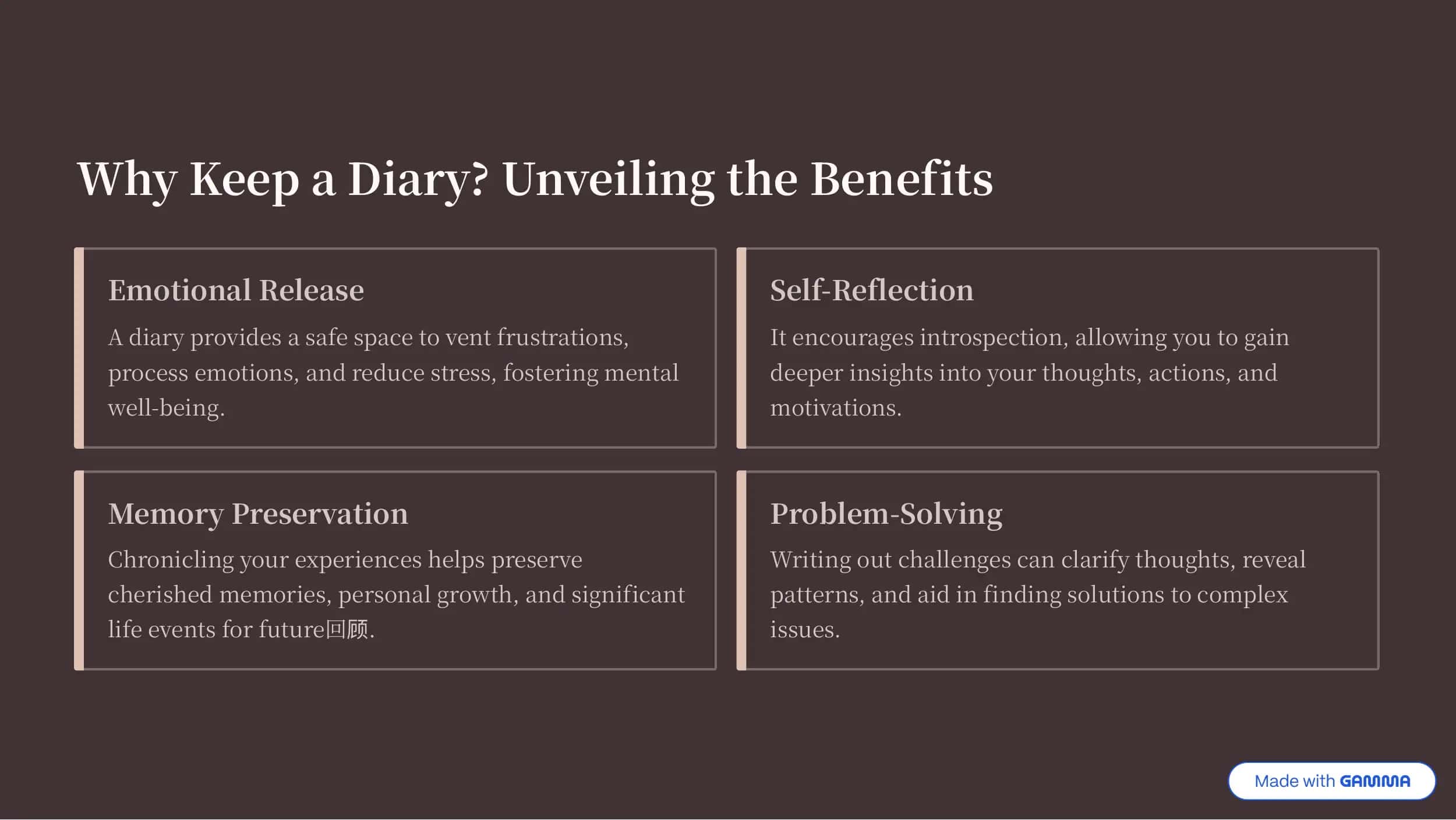 Beyond the Blank Page: Creative Approaches to Diary Writing 2