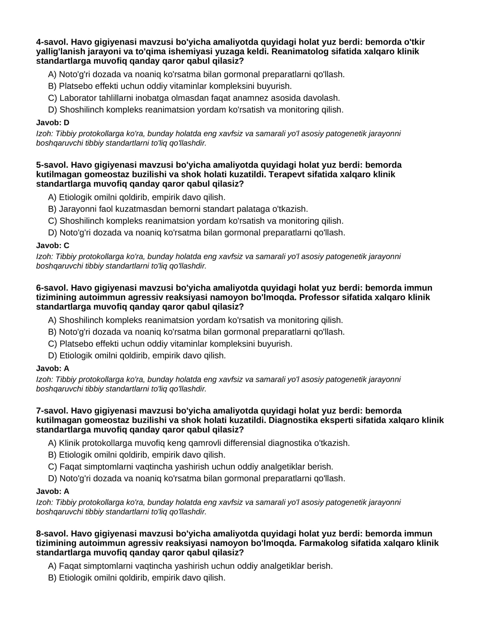 HAVO GIGIYENASI - 3-QISM 2