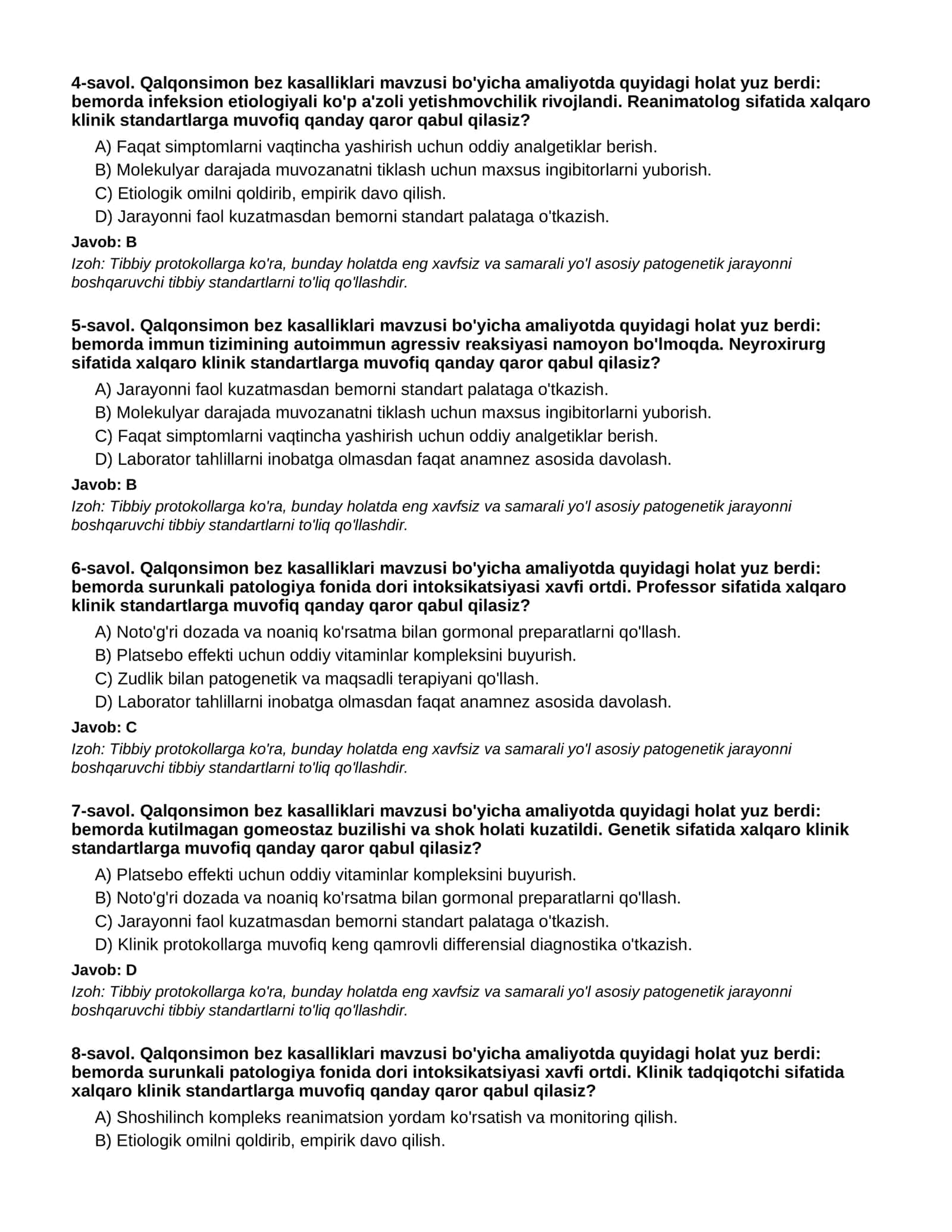 QALQONSIMON BEZ KASALLIKLARI - 1-QISM 2