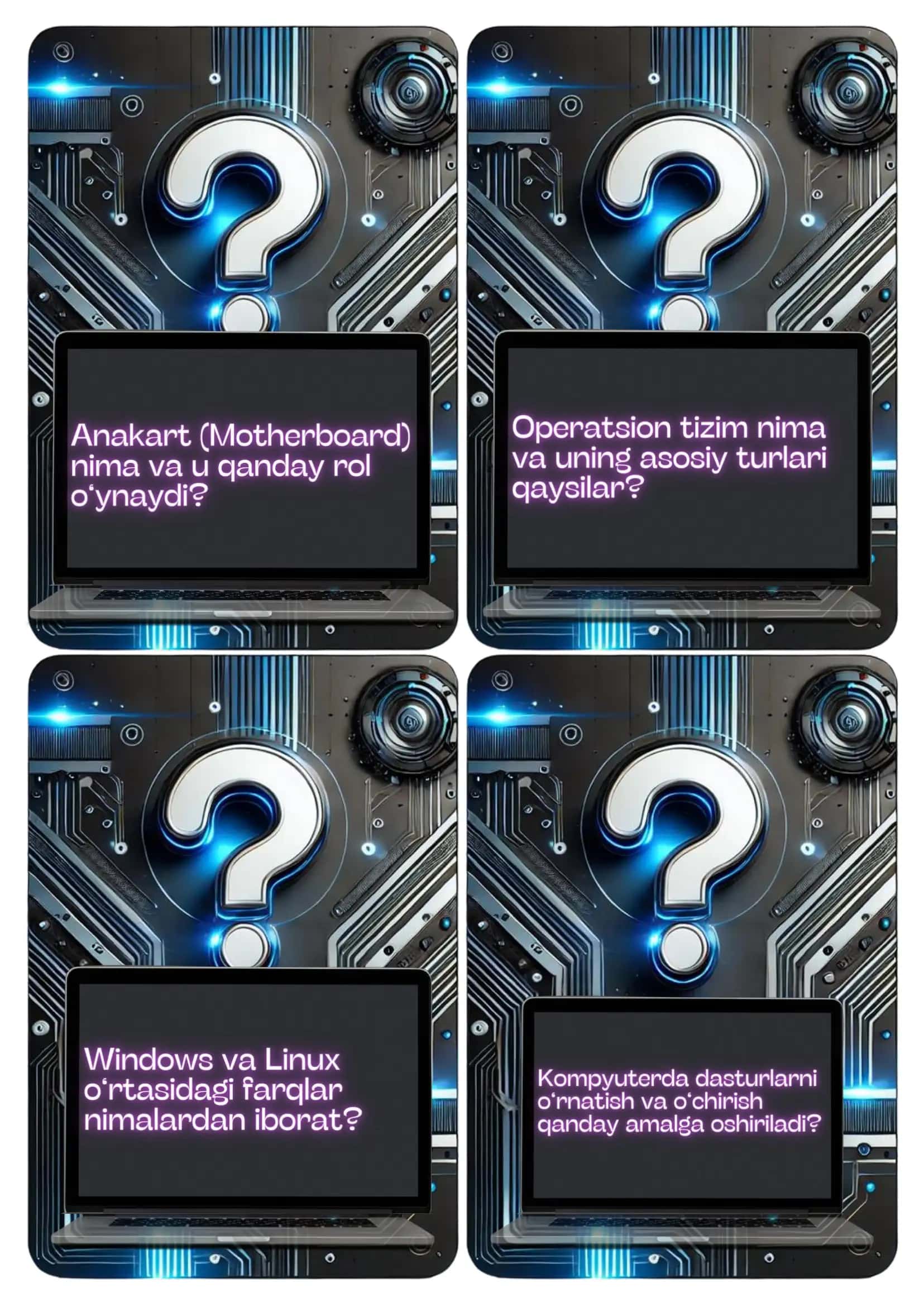 Informatikadan tarqatmalar 2