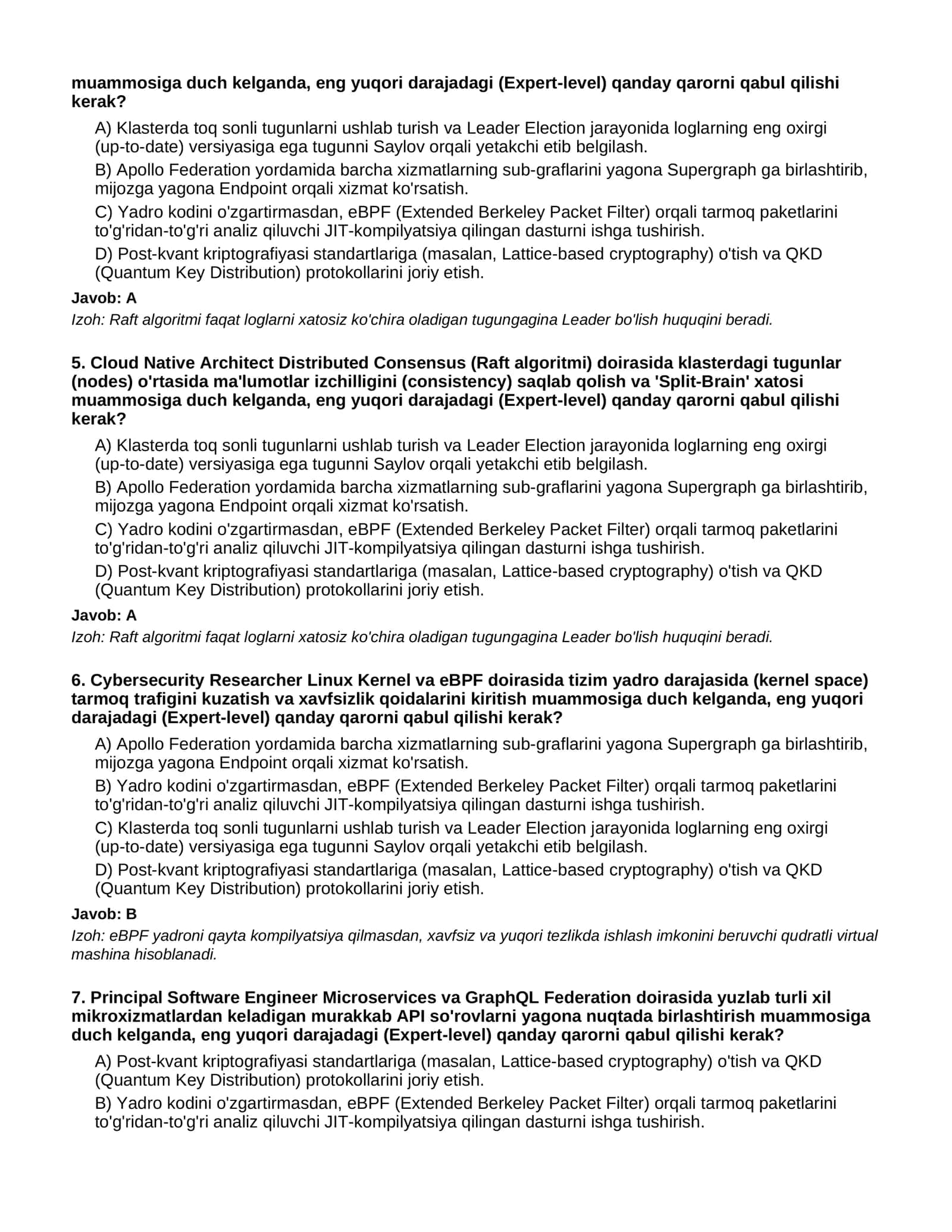 IT VA DASTURLASH XALQARO SERTIFIKATLARI 2 QISM 200 2
