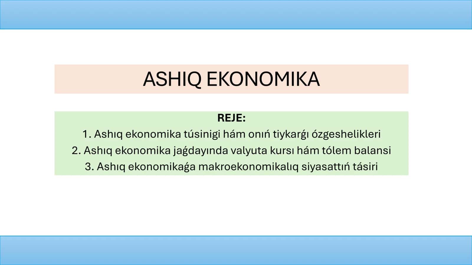 Ashiq ekonomika 2