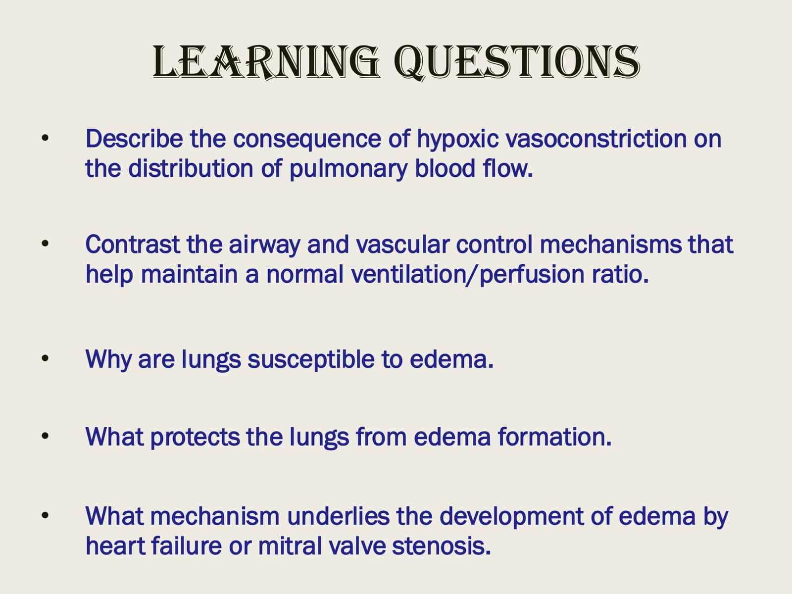PULMONARY CIRCULATION 2