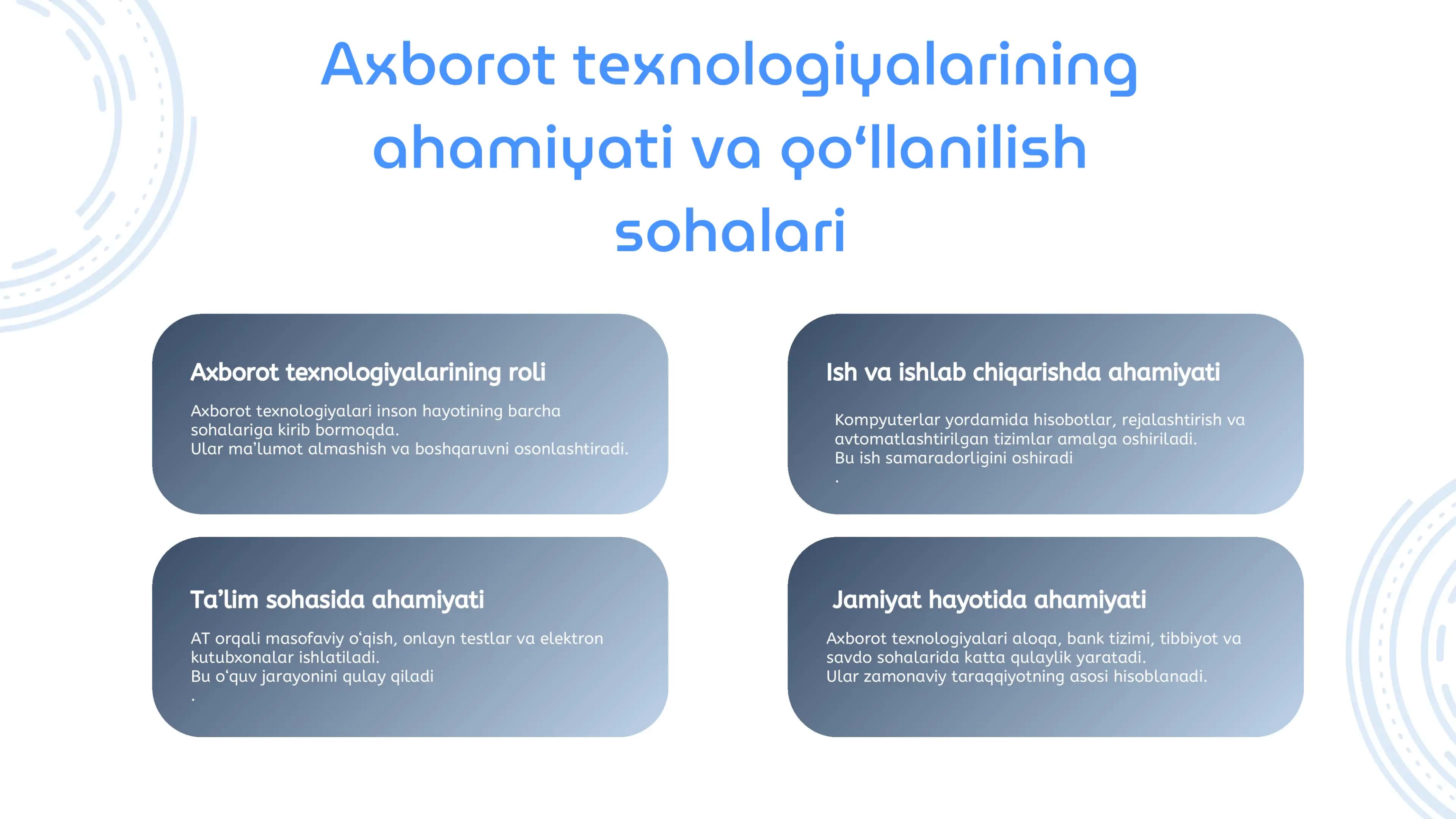 Axborot texnologiya 2