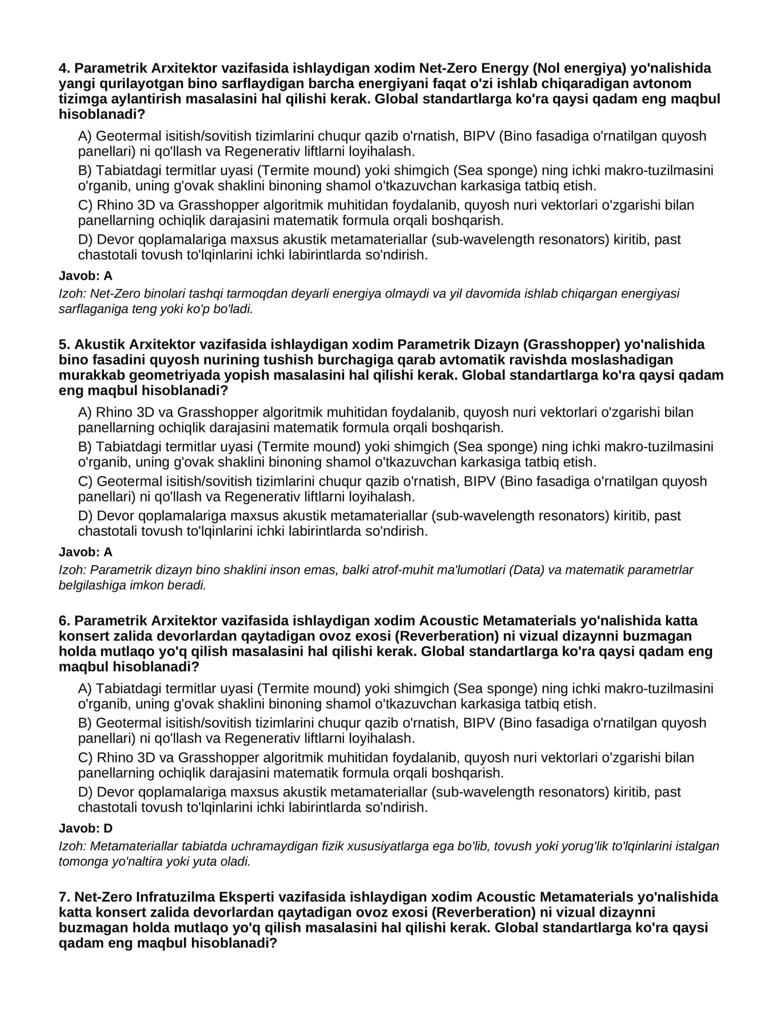 12 ARXITEKTURA LEED VA MILLIY SERTIFIKATLARI 2 QISM 200 2