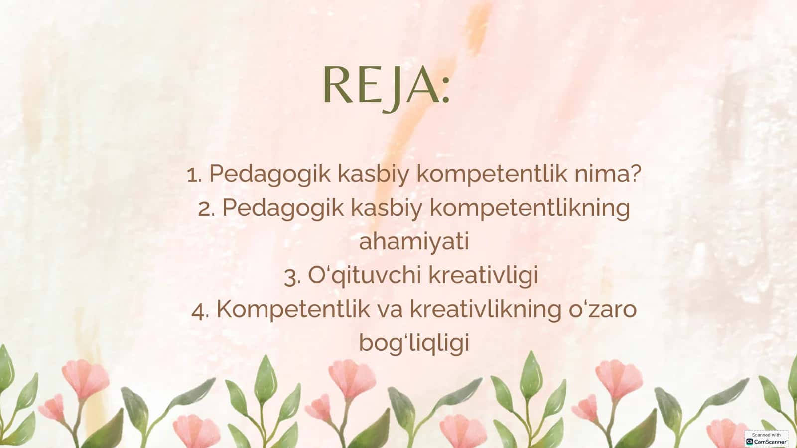 PEDAGOGIK KASBIY KOMPETENTLIK VA KREATIVLIK 2