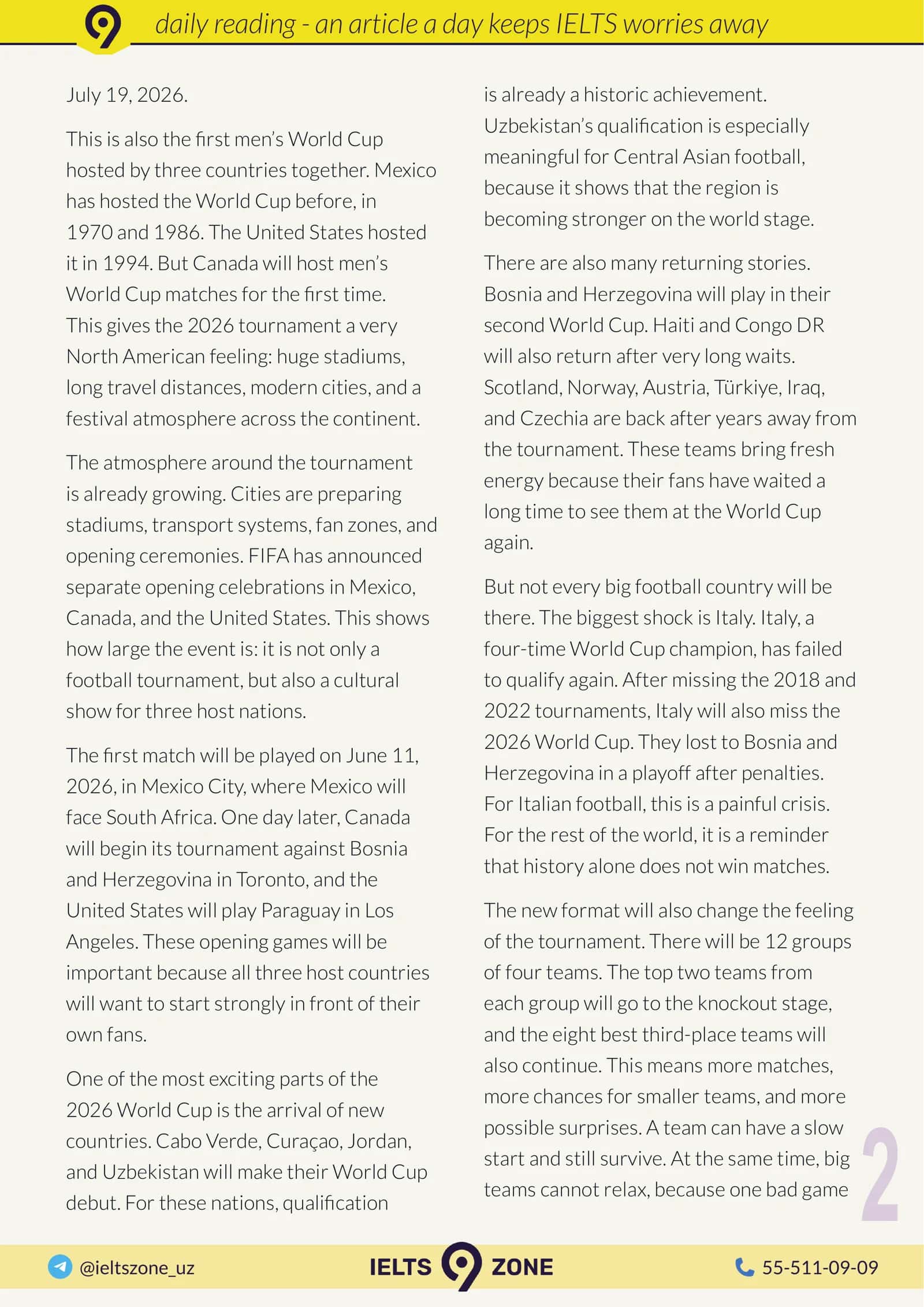 The FIFA World Cup 2026: A New Chapter in Football History 2