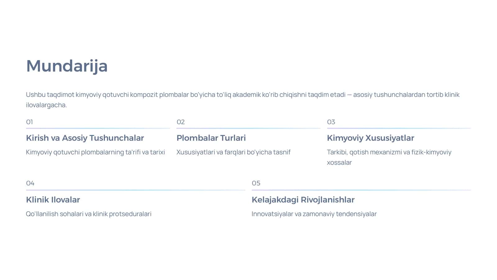 Kimyoviy Qotuvchi Kompozit Plombalar 2