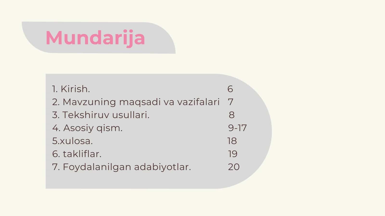Umumta'lim muassasalari yer maydonini sanitar- gigienik ekspertiza qilish 2
