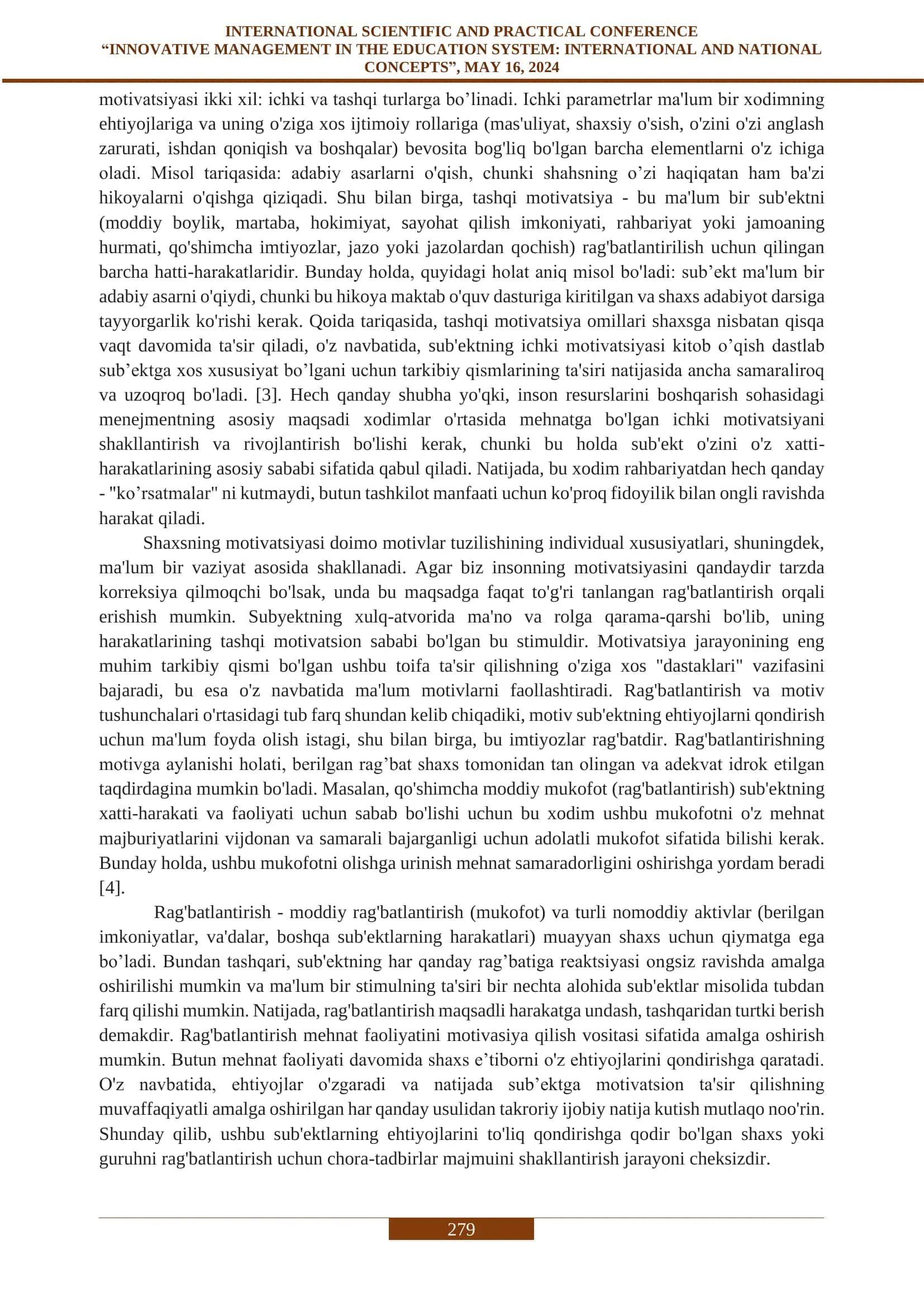INSON KAPITALINI RAG'BATLANTIRISH VA TA'LIM SIFATINI BOSHQARISH TIZIMI O'RTASIDAGI O'ZARO BOG'LIQLIKNING NAZARIY ASOSLARI 2