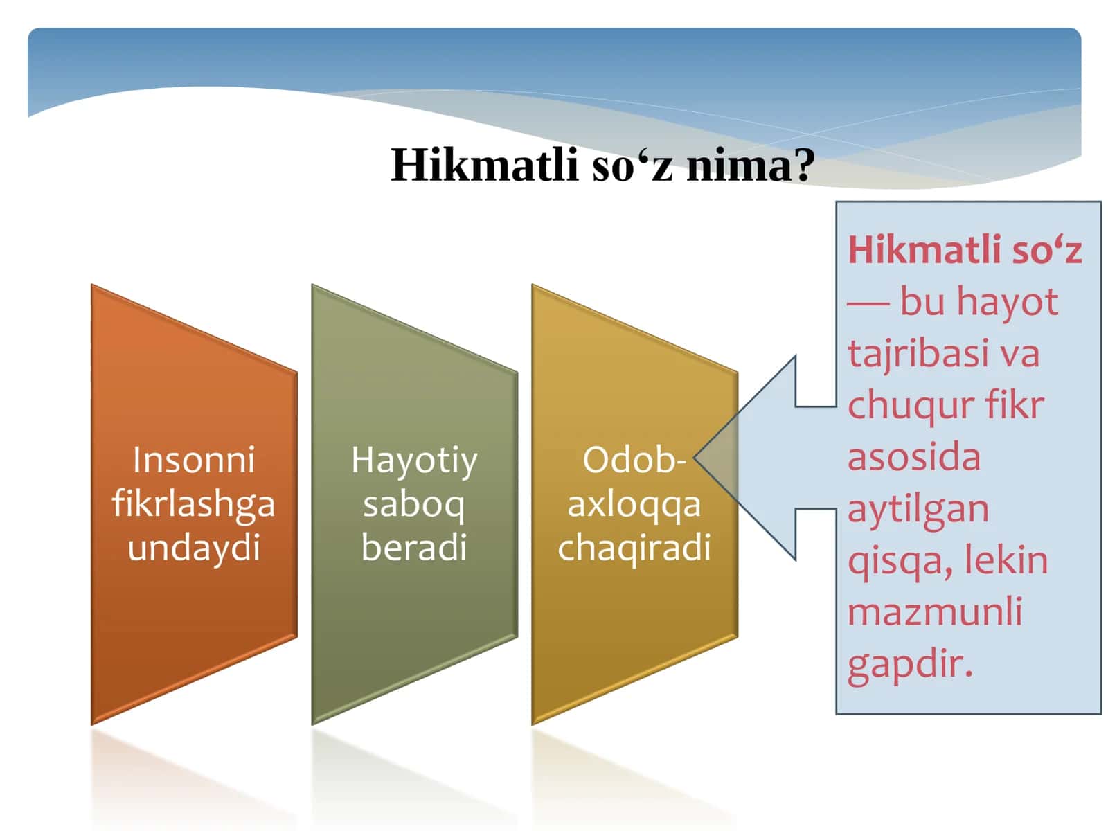 Donishmandlarning hikmatli so’zlari 2