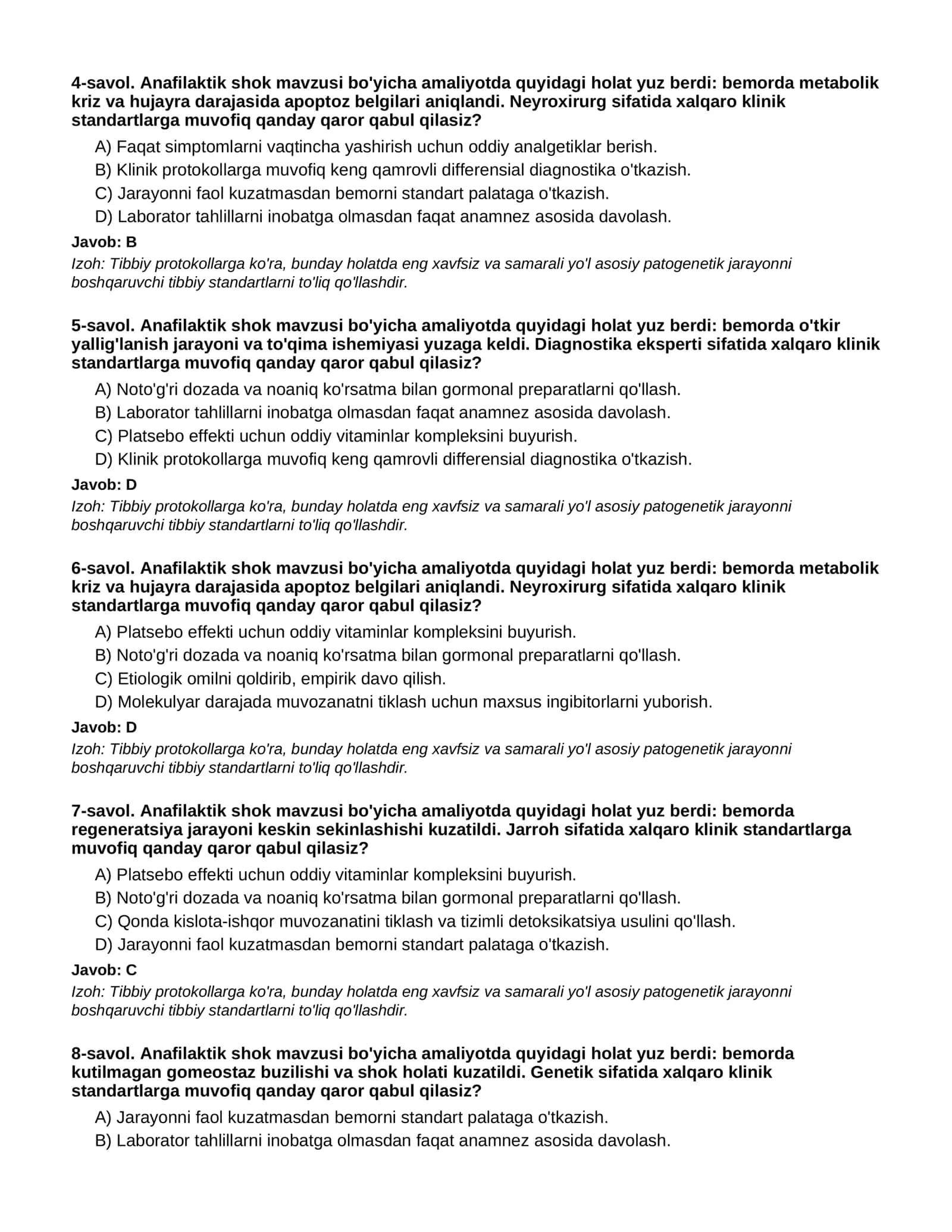 ANAFILAKTIK SHOK - 2-QISM 2