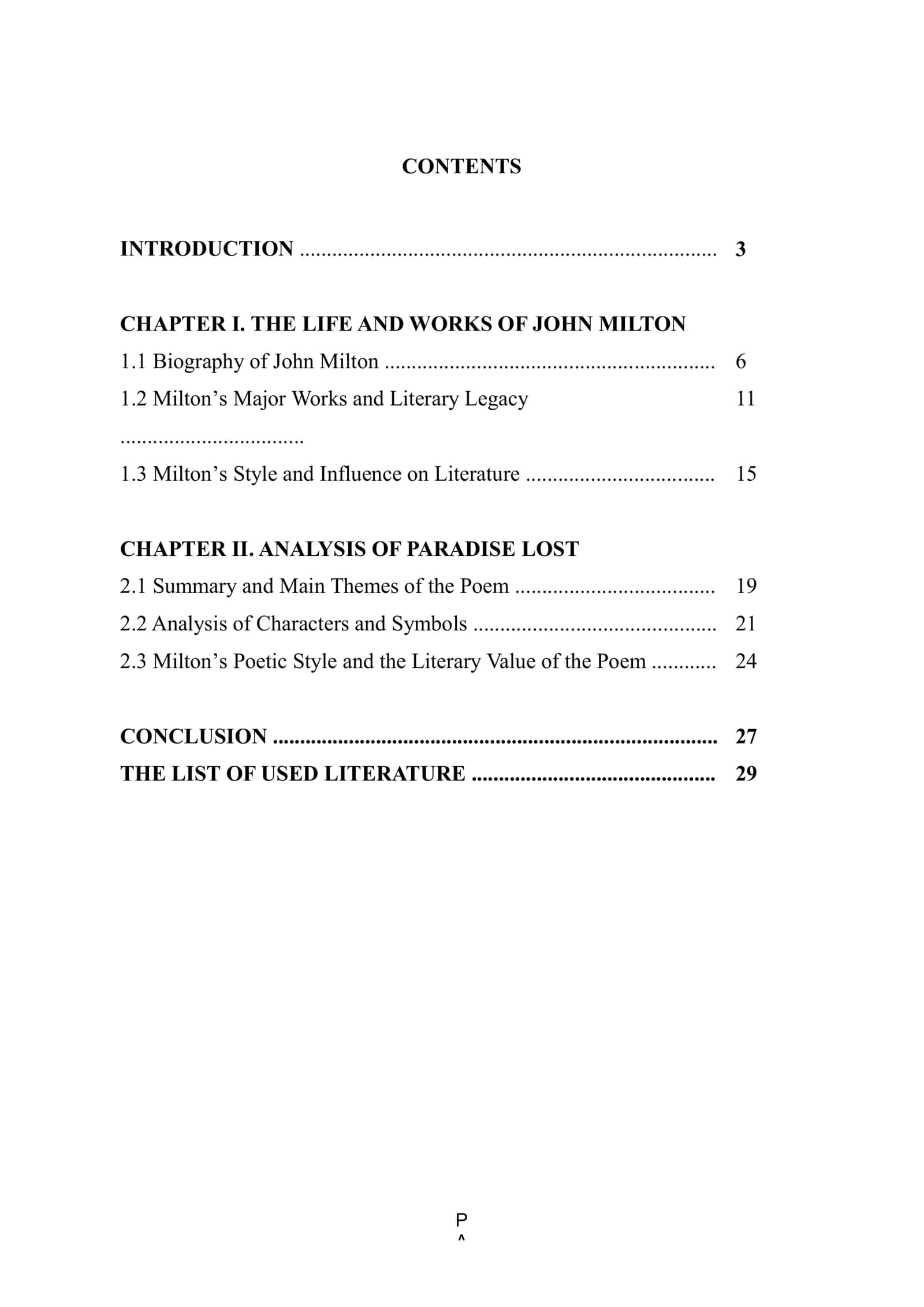 JOHN MILTON PARADISE LOST 2