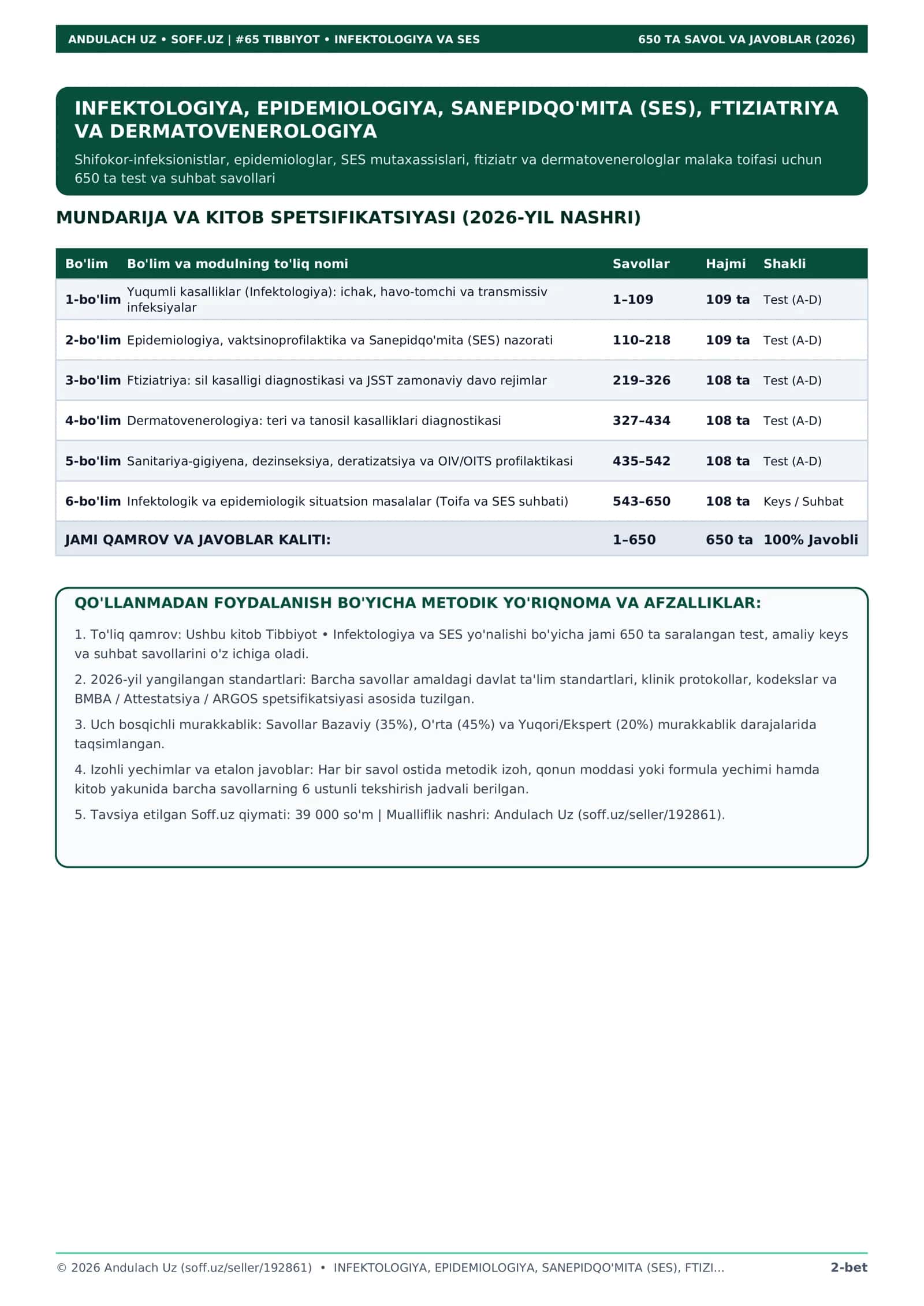 Tibbiyot_Infektologiya_Epidemiologiya_SES_Ftiziatriya_va_Dermatovenerologiya_650_Test_2026. 2