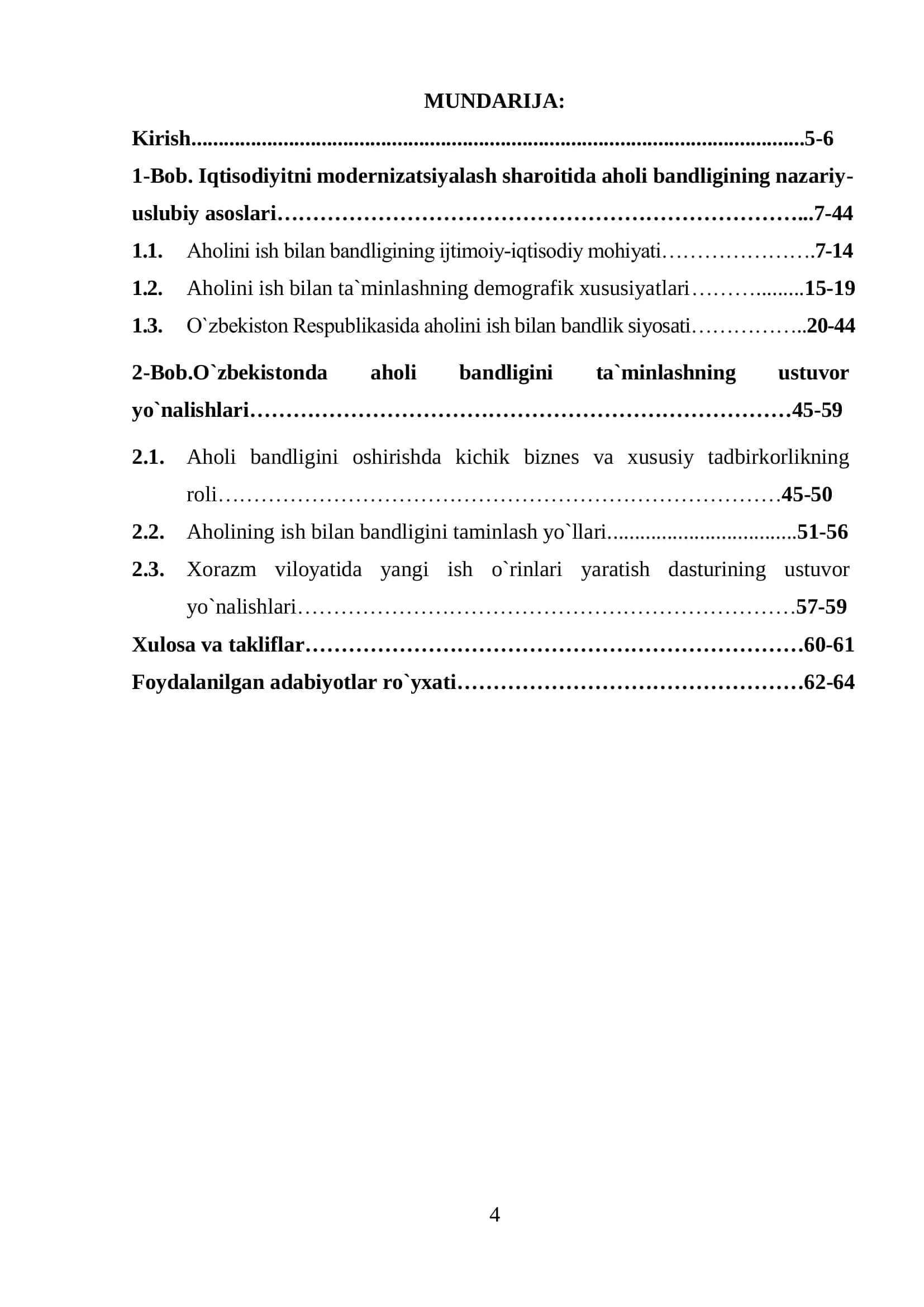 Kirish Mavzuning dolzarbligi. Bozor 2