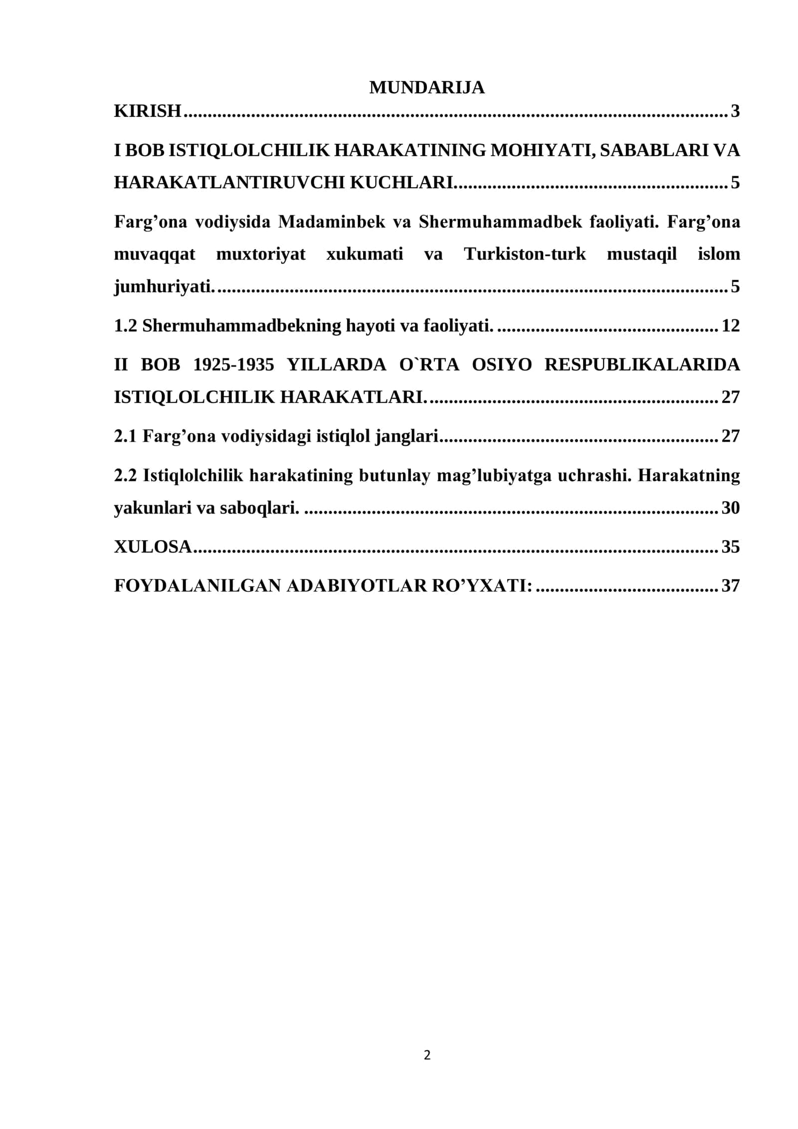 Turkiston mintaqasidagi istiqlolchilik harakatining yo'lboshchilari faoliyati (qo'raboshi Shermuhammadbek hayoti va faoliyati misolida) 2