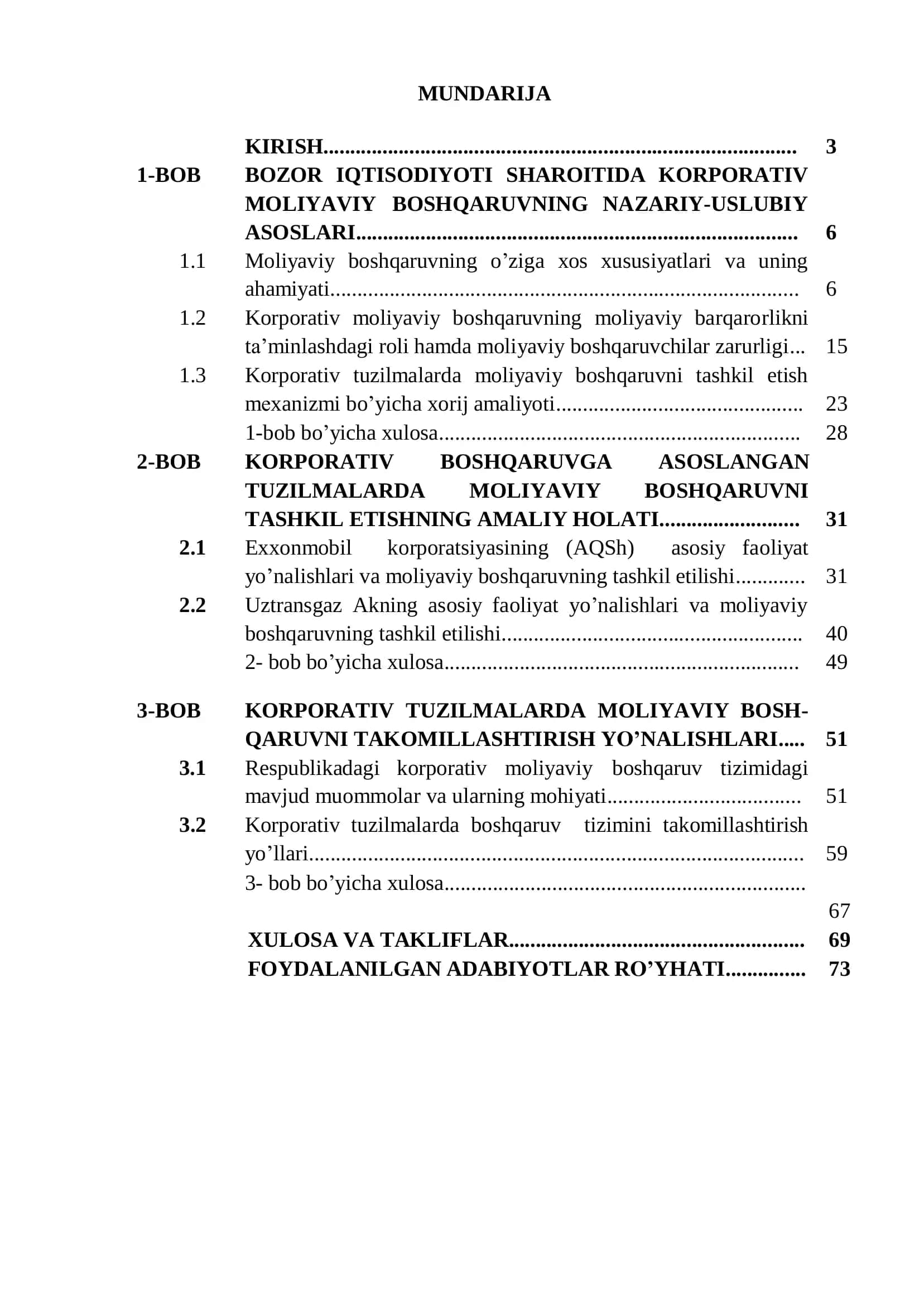 BOZOR IQTISODIYOTI SHAROITIDA KORPORATIV MOLIYAVIY BOSHQARUVNING NAZARIY-USLUBIY ASOSLARI 2
