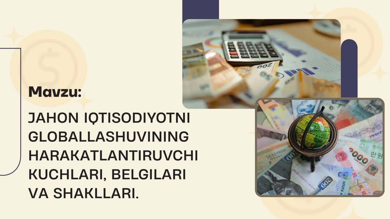 Global iqtisodiy rivojlanish 2