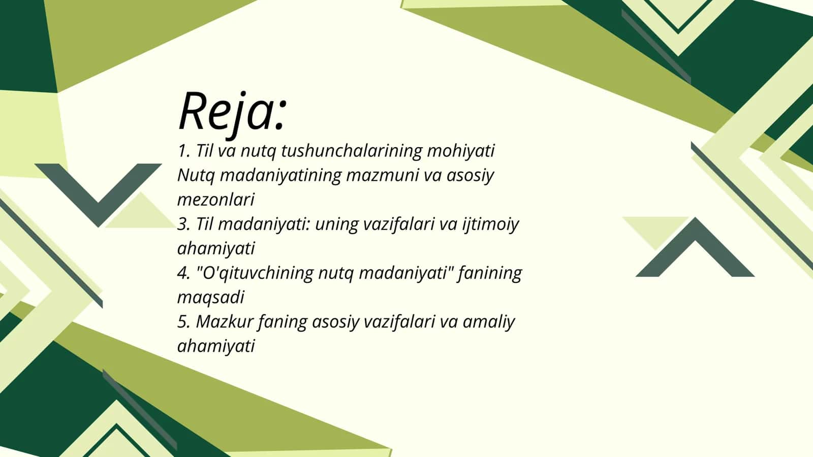O'qituvchining nutq madaniyati 2