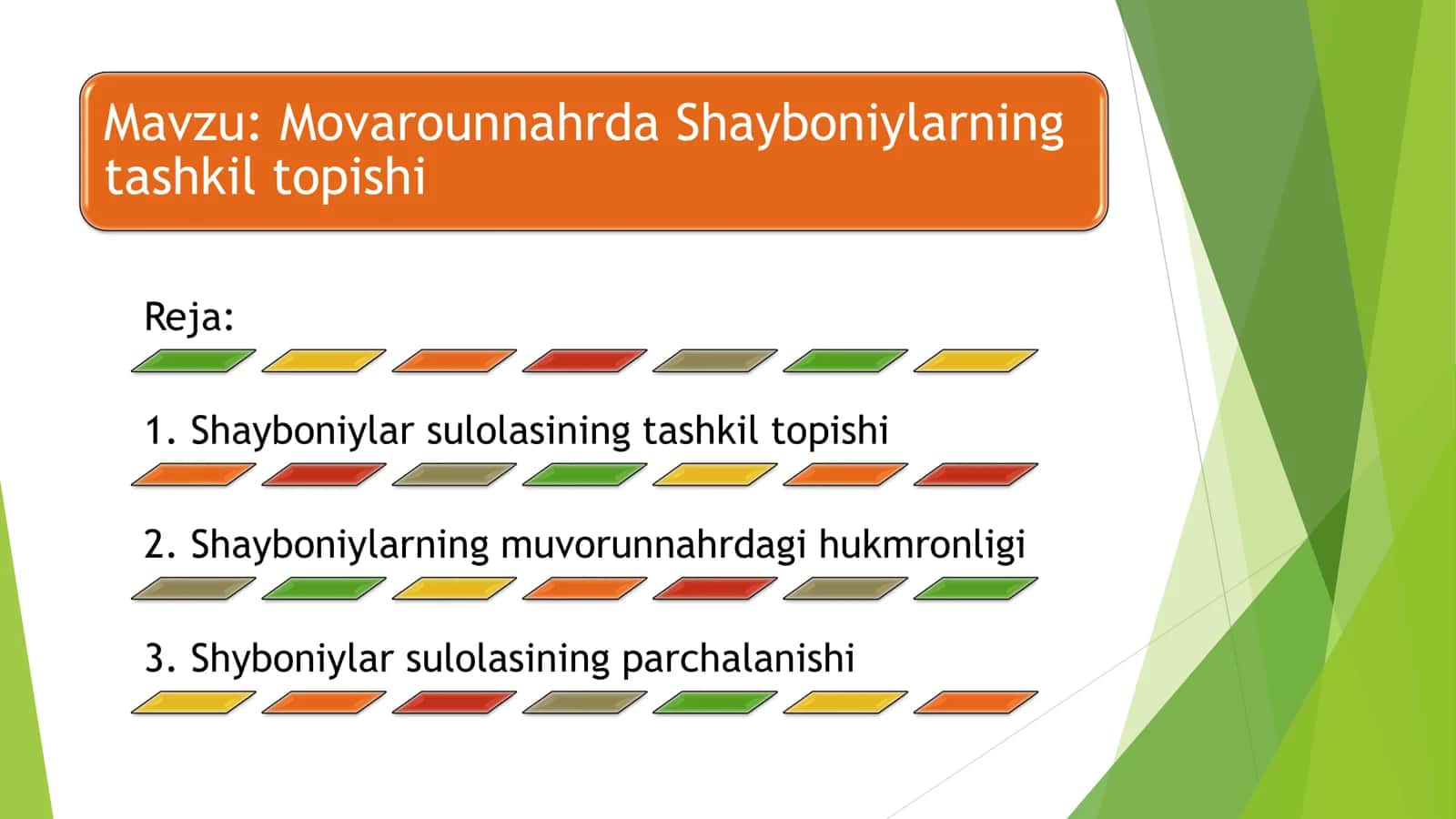 Movarounnahrda Shayboniylarning Tashkil Topishi 2