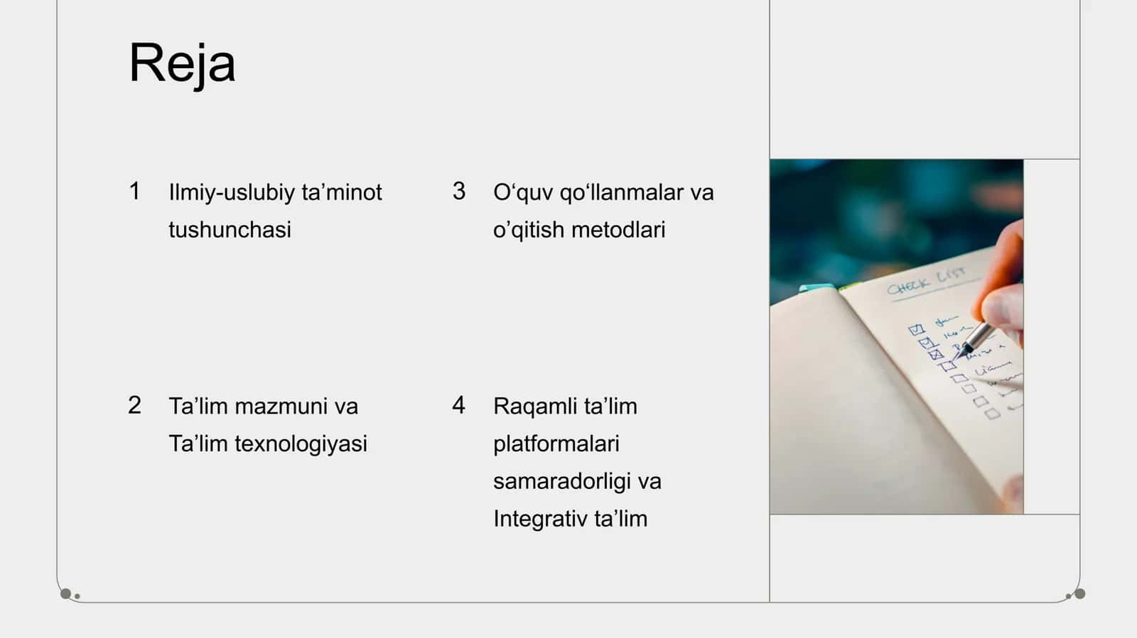 Ta’lim tizimining ilmiy-uslubiy ta’minoti 2