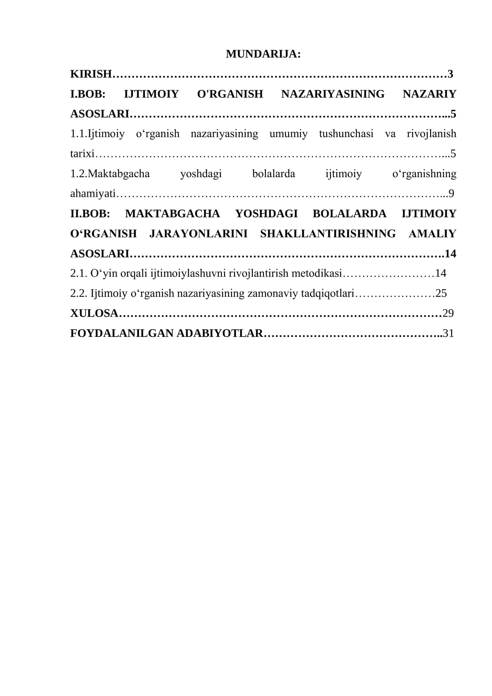 IJTIMOIY O‘RGANISH NAZARIYASI VA MAKTABGACHA YOSHDAGI BOLALAR 2