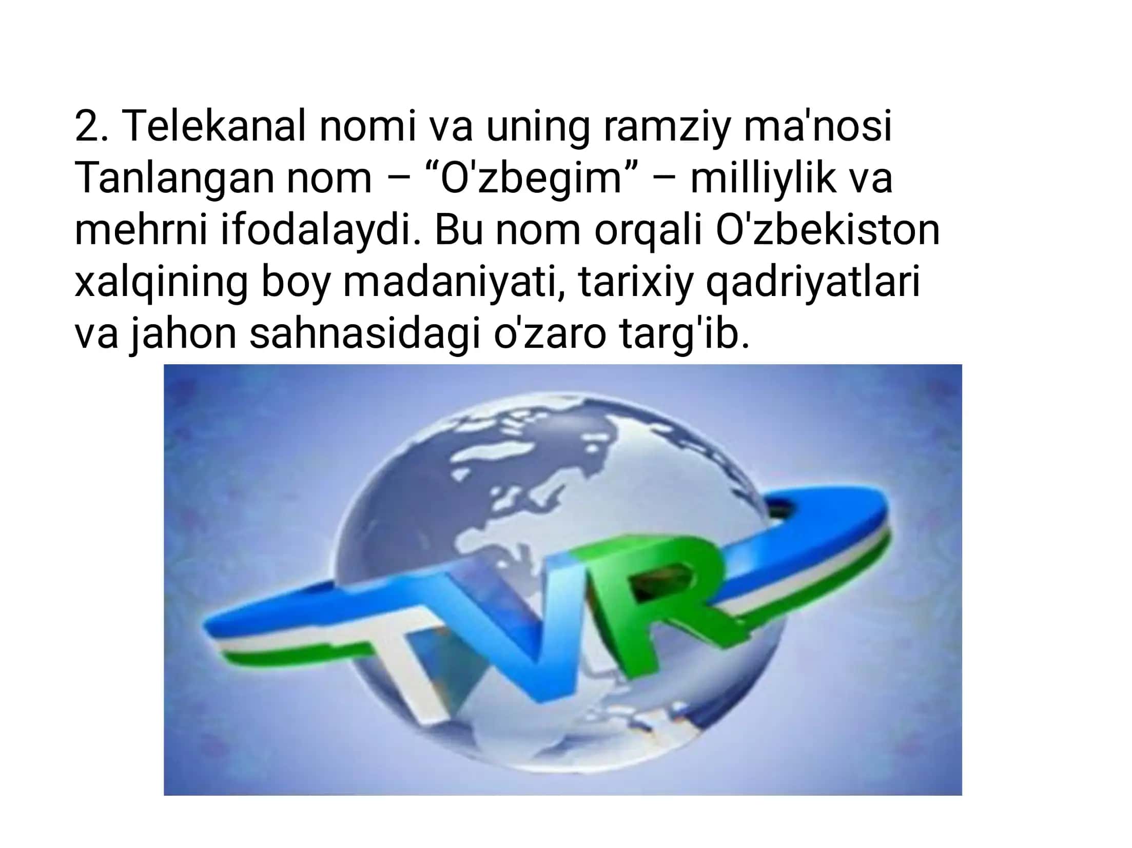 O'zbegim 2