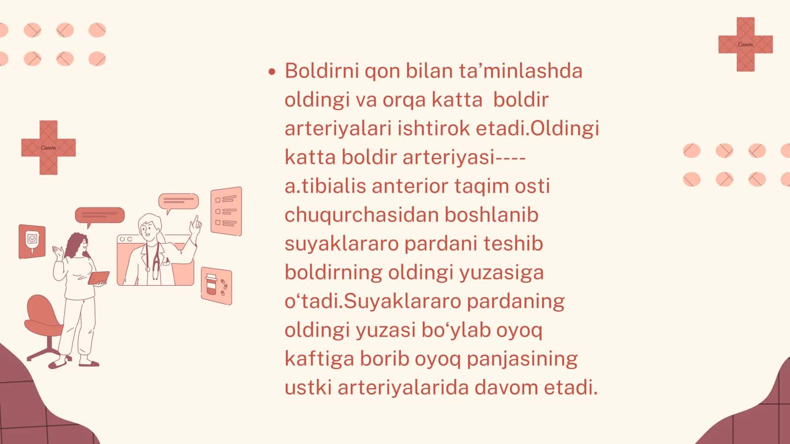qul va oyoq arteriyalari 2