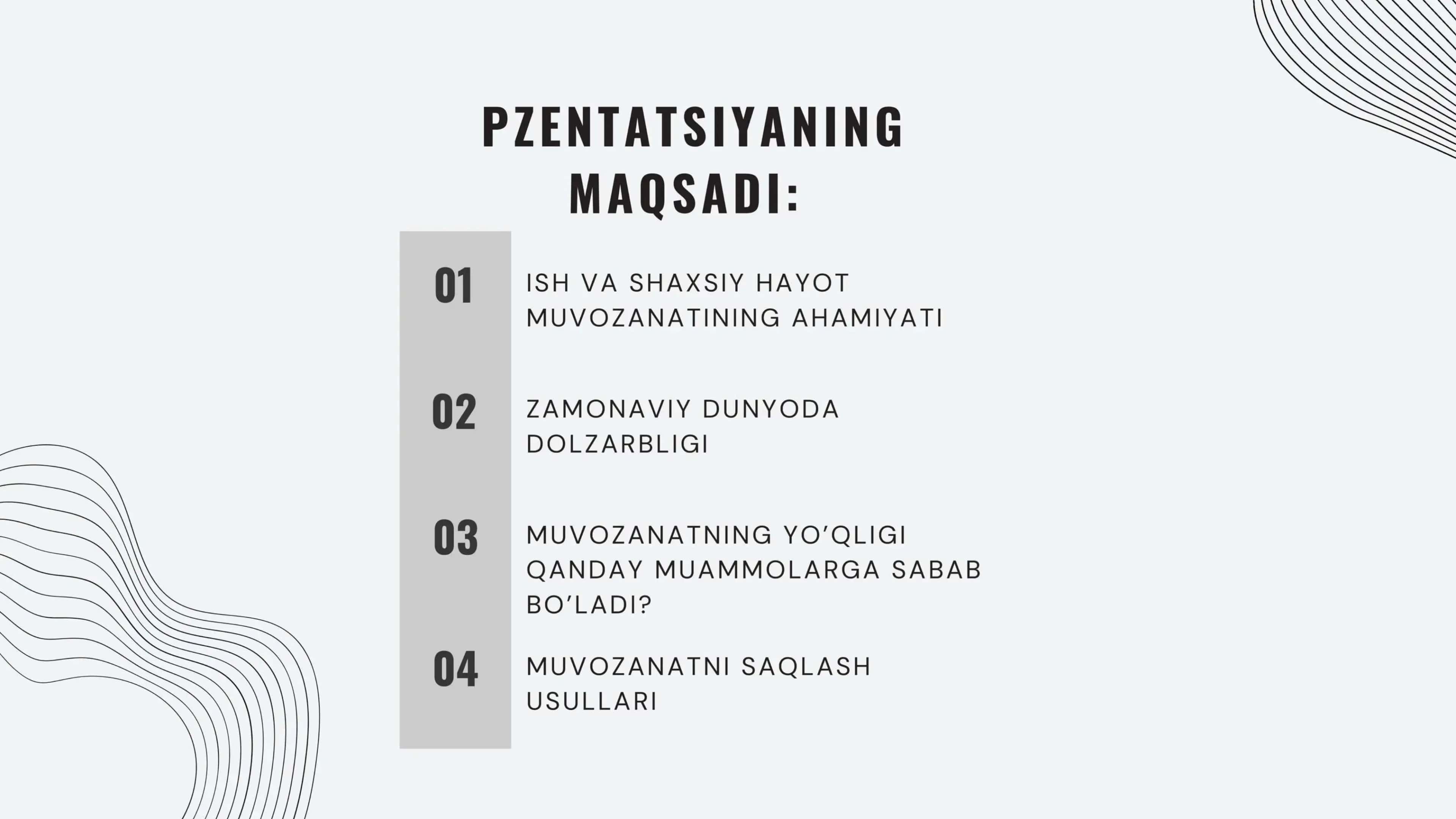 Ish va shaxsiy hayot o'rtasidagi muvozanat 2