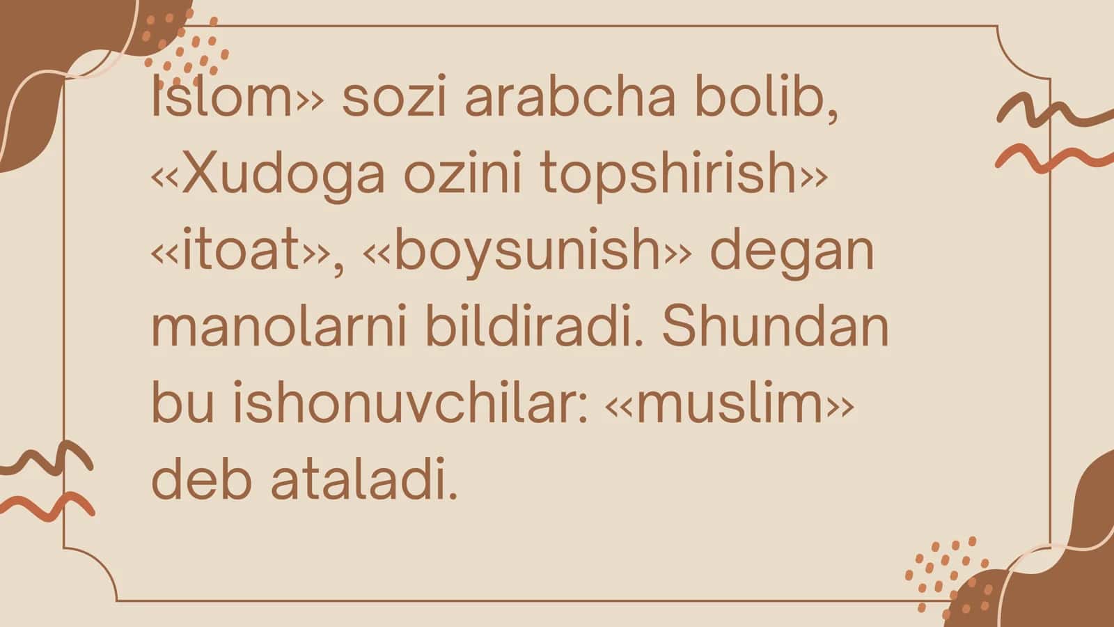 ISLOM NURLI MAʼRIFAT DINI 2