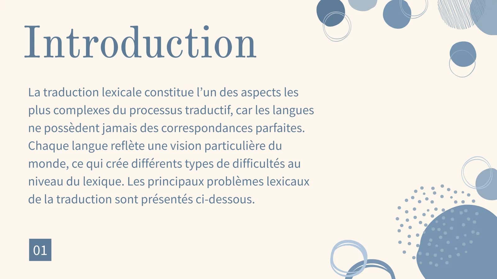 Les problémes lexicaux de la traduction 2