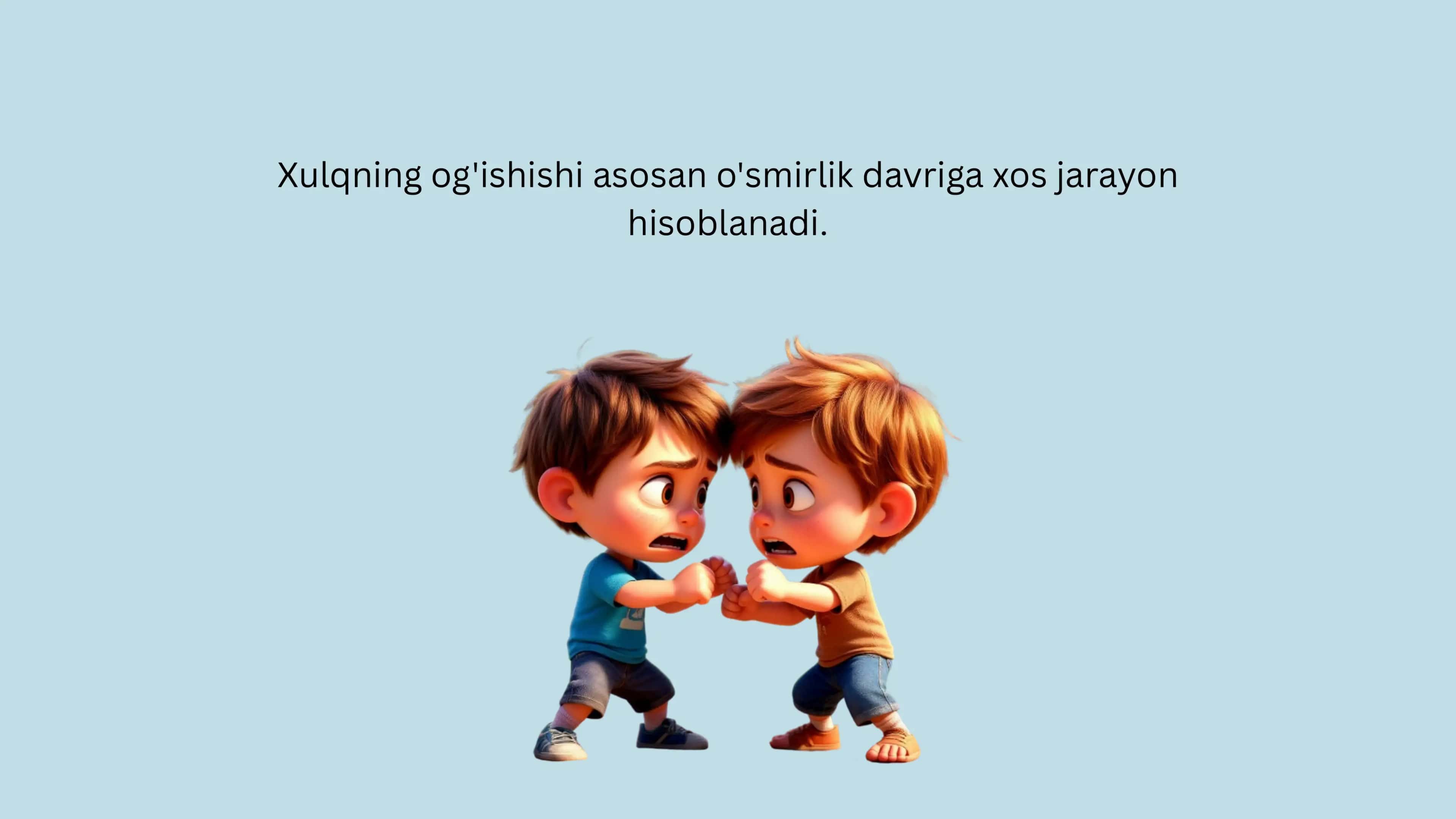 Shaxs og'ishgan xulqining psixologik korreksiyasi 2
