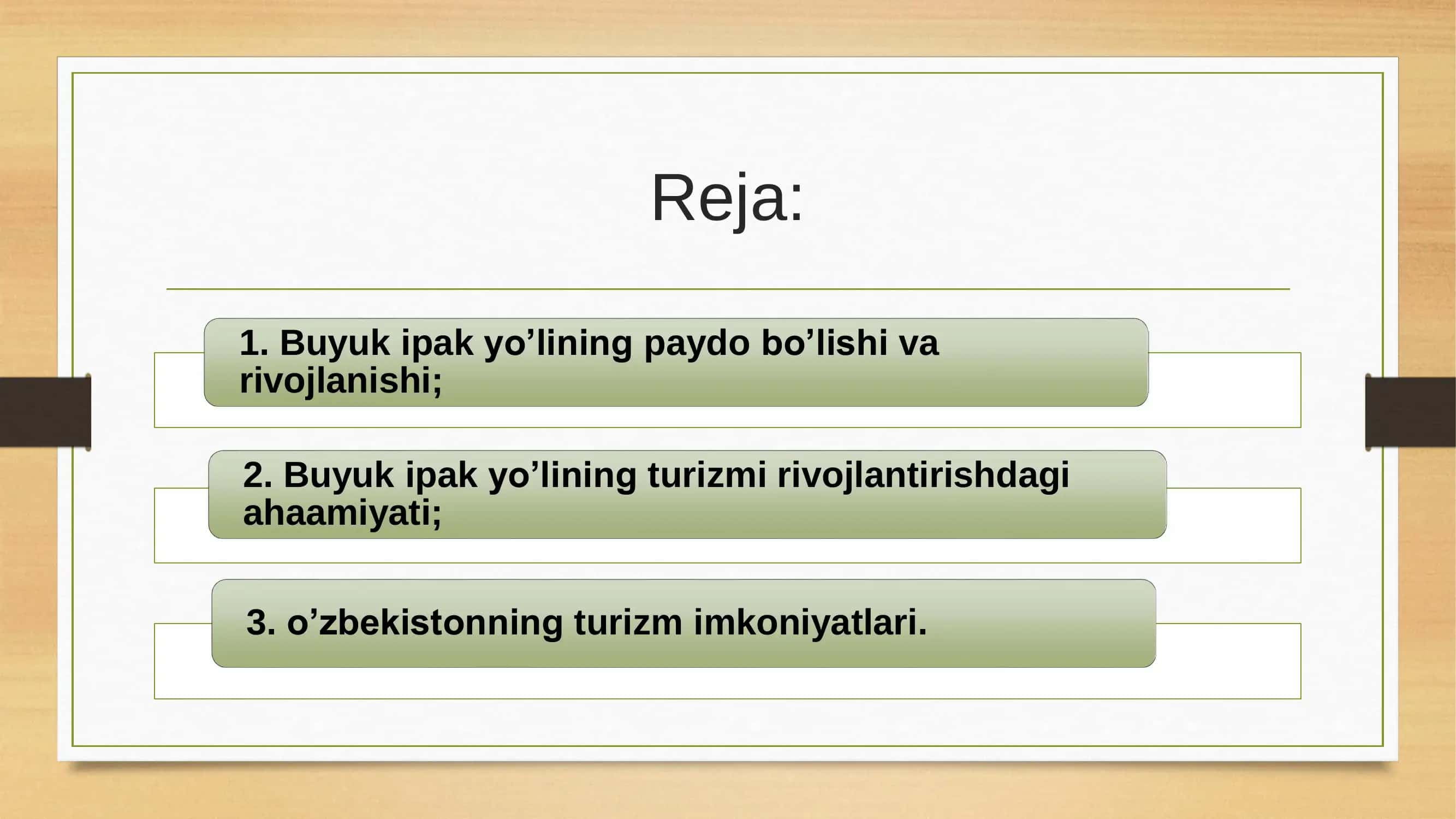 Buyuk ipak yo’li 2