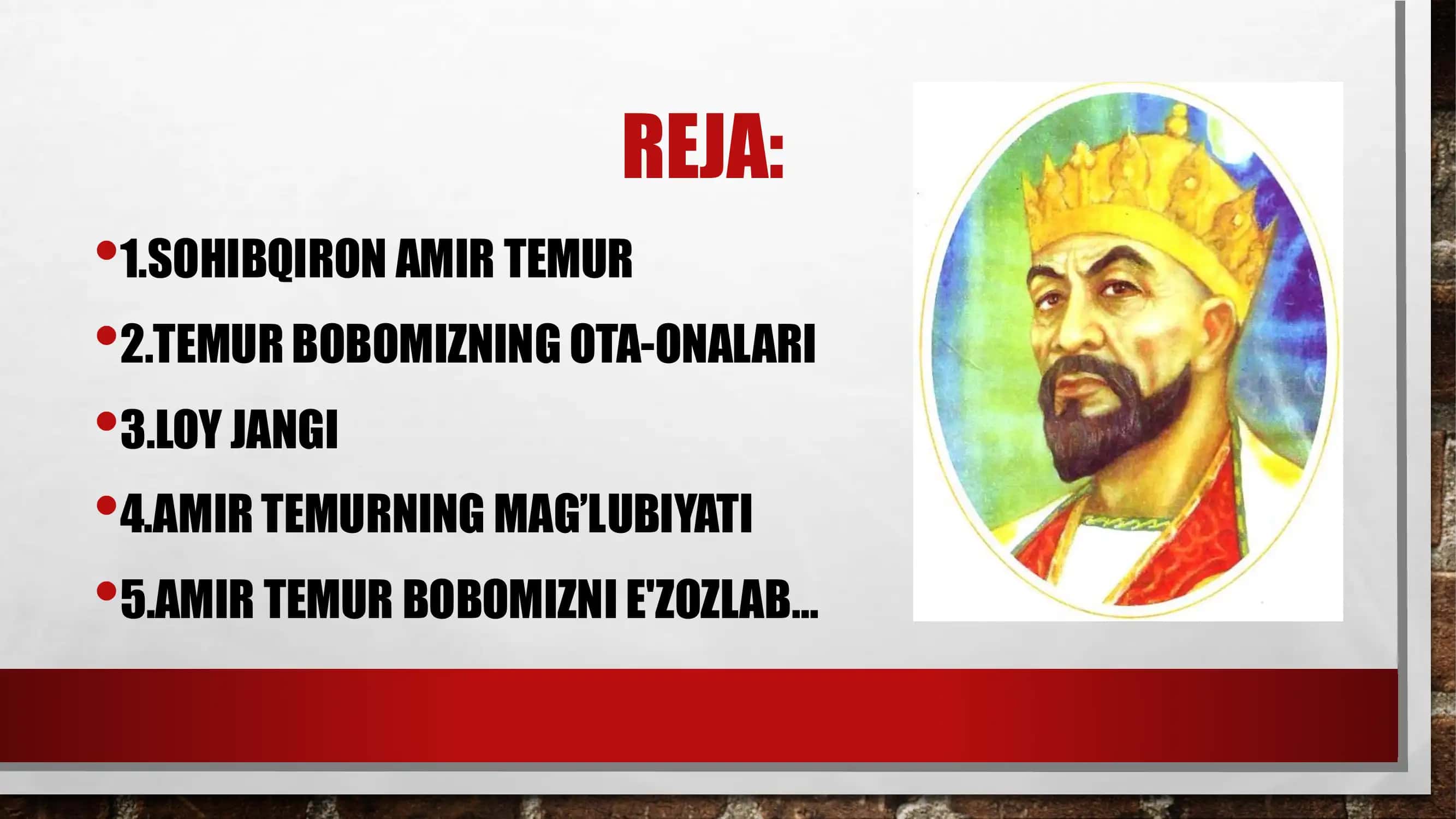 AMIR TEMUR 2