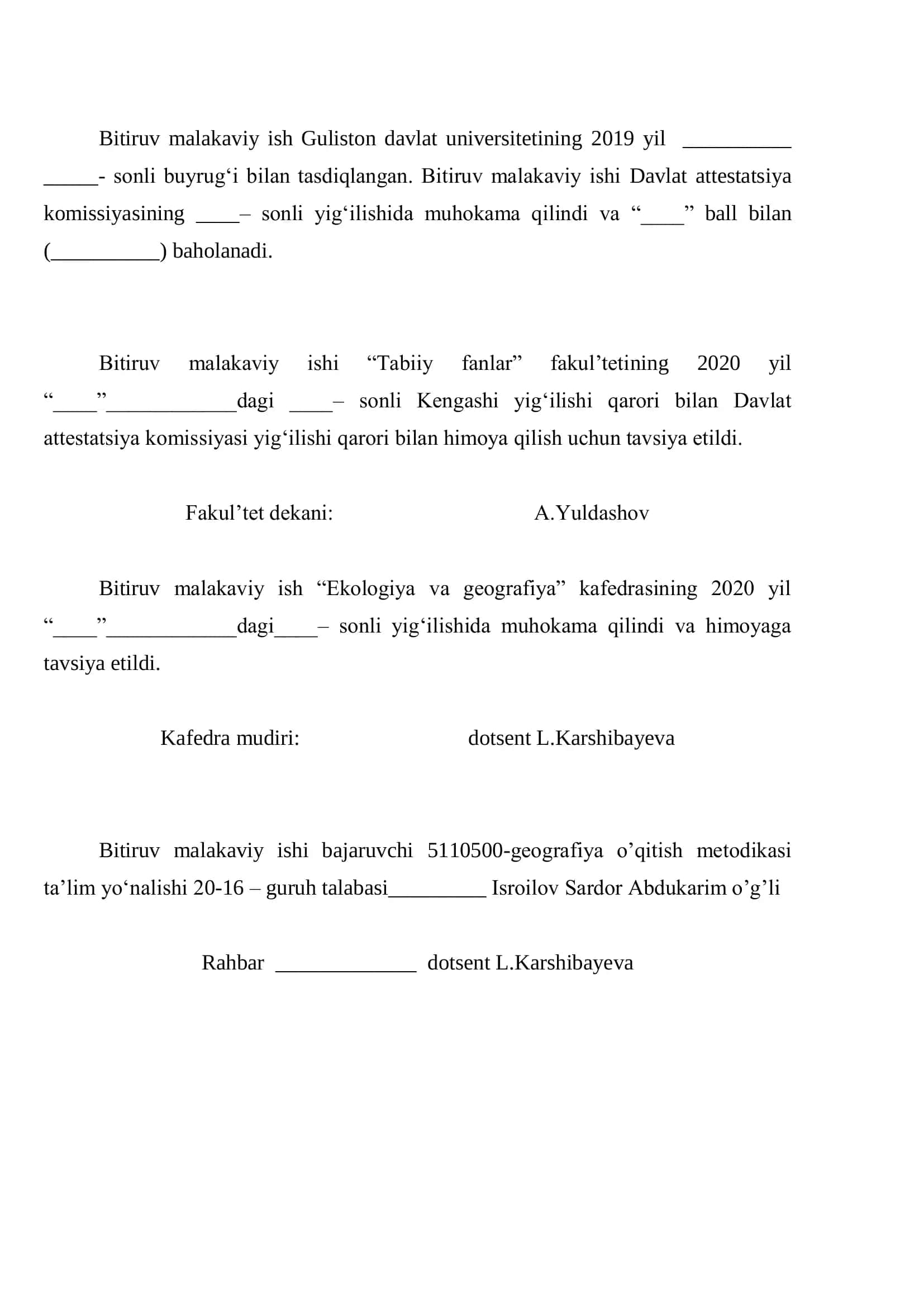O’lka tabiiy sharoitini o’rganishning geografik xususiyatlarini ochib berish 2