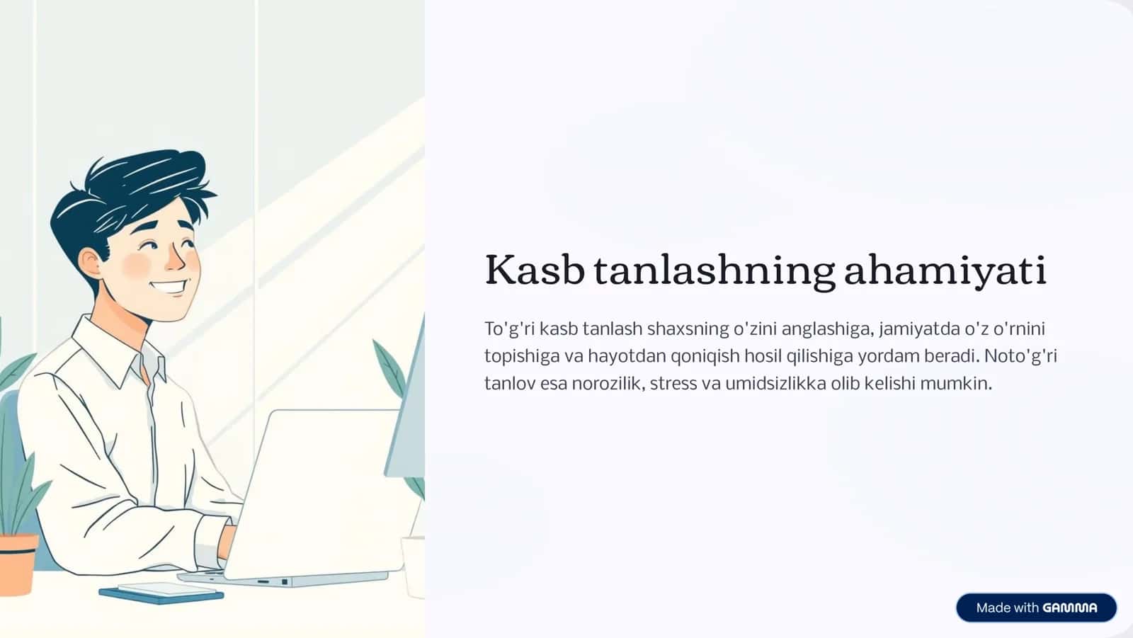 Kasb tanlashga yo'naltirish va uning psixologik xususiyatlari 2