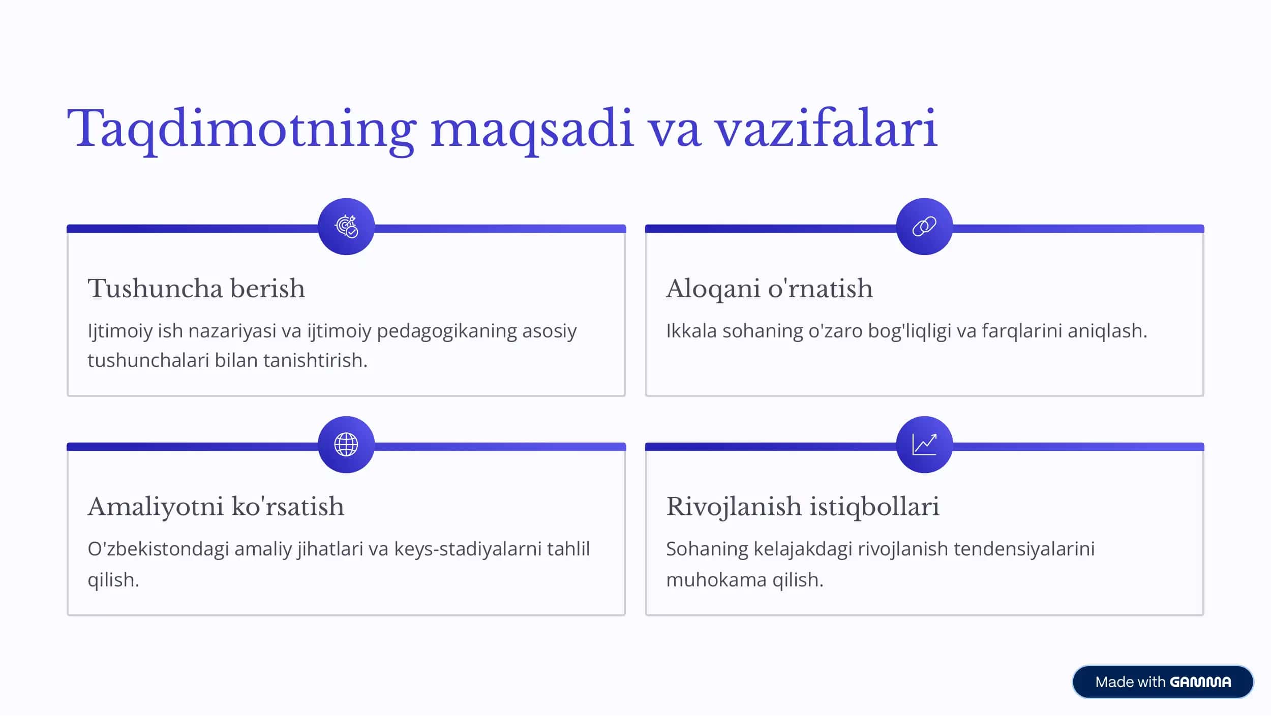 IJTIMOIY ISH NAZARIYASI VA IJTIMOIY PEDAGOGIK FAOLIYAT 2