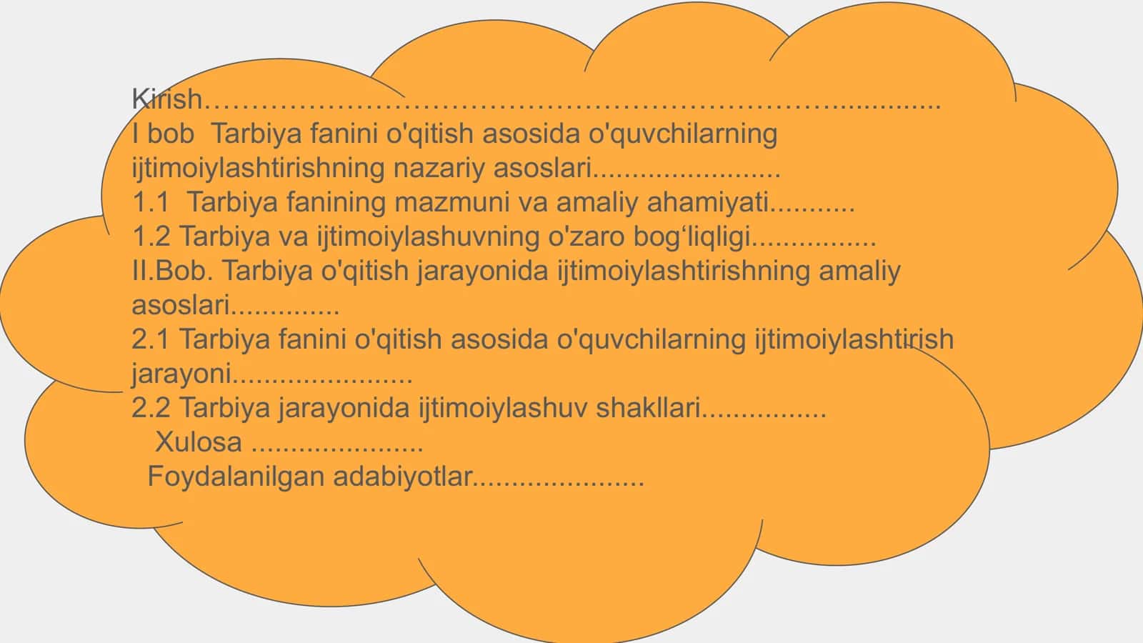 Aqilova Azizaning Tarbiya Fanini O'qitish Metodikasi Kurs Ishi 2