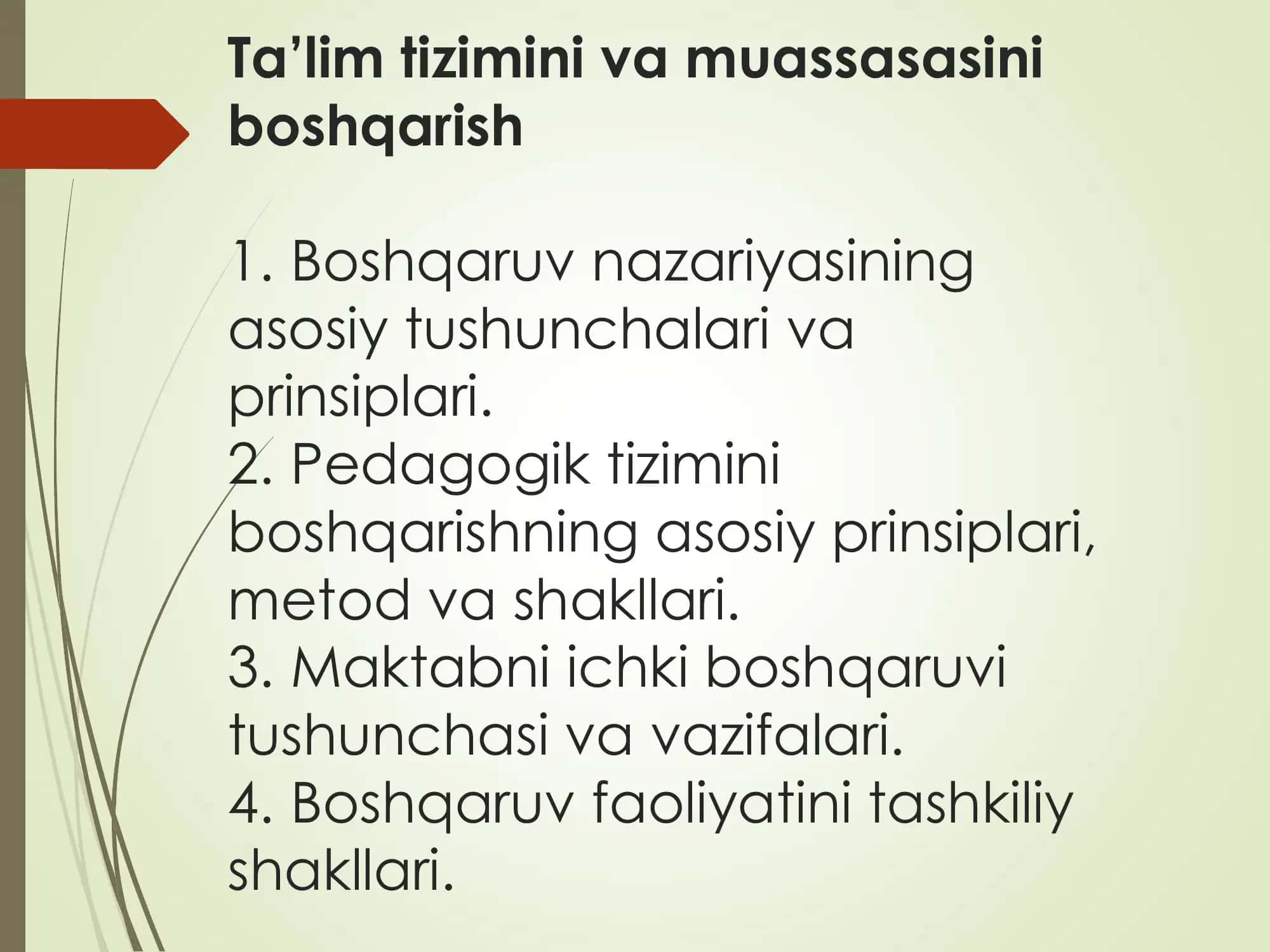 Ta'lim tizimi 2